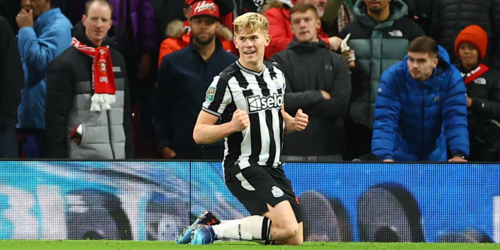 Liverpool Eyeing Move to Sign Newcastle Star Lewis Hall