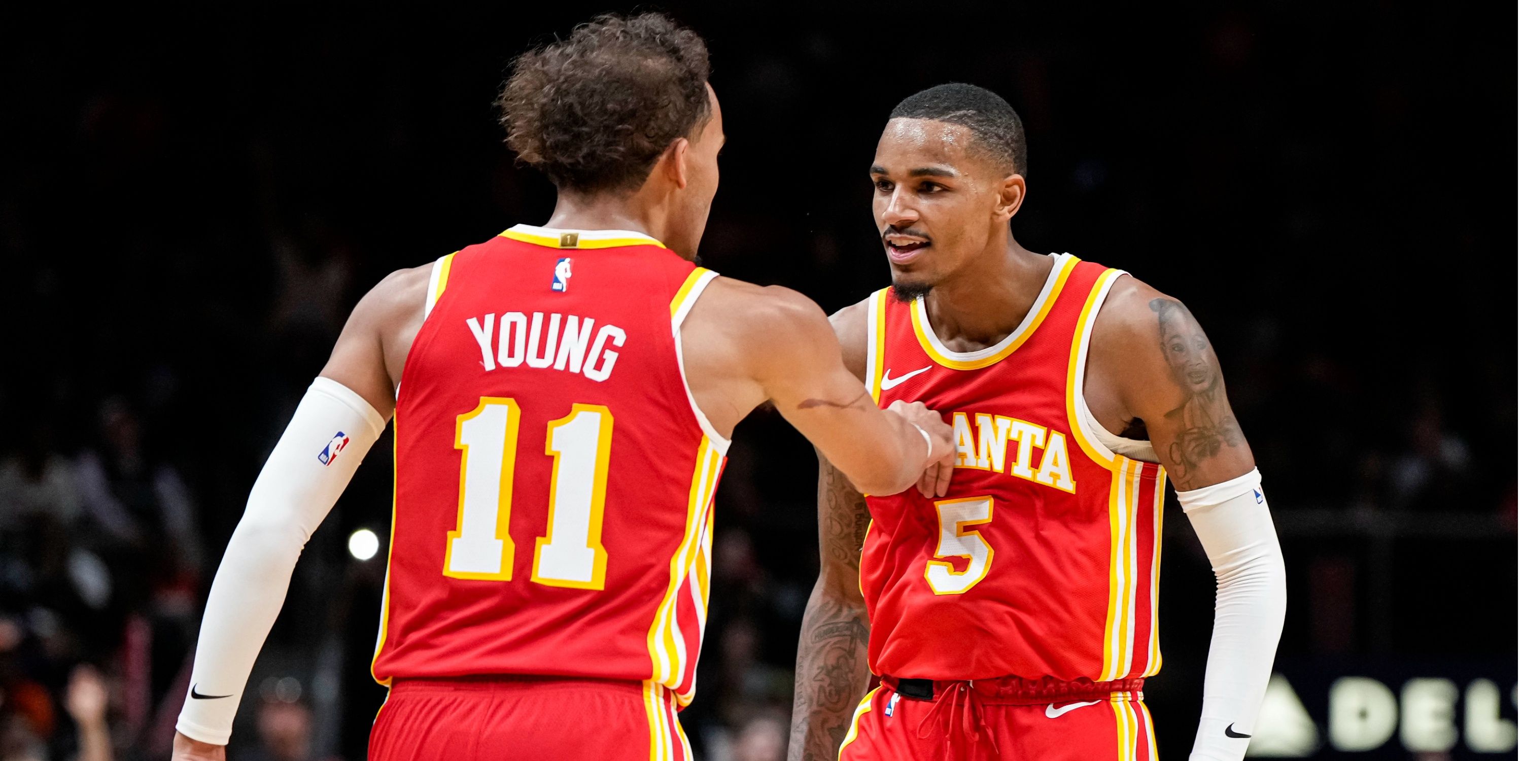 Trae Young Dejounte Murray Atlanta Hawks