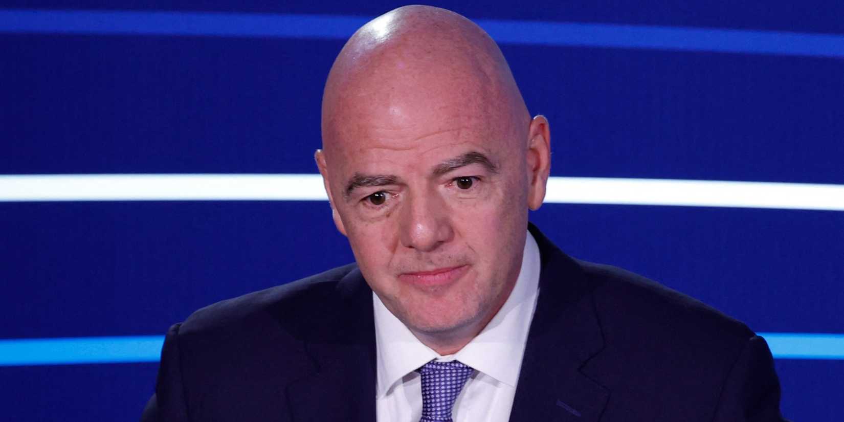 FIFA president Gianni Infantino
