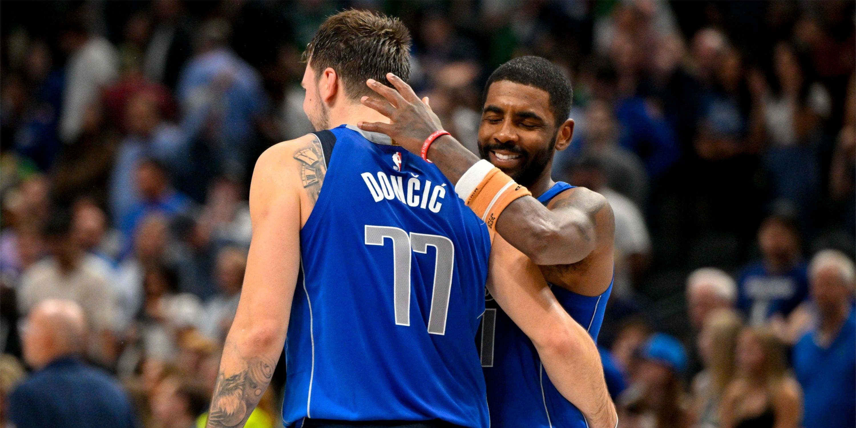 Luka Doncic Kyrie Irving Dallas Mavericks NBA Playoffs