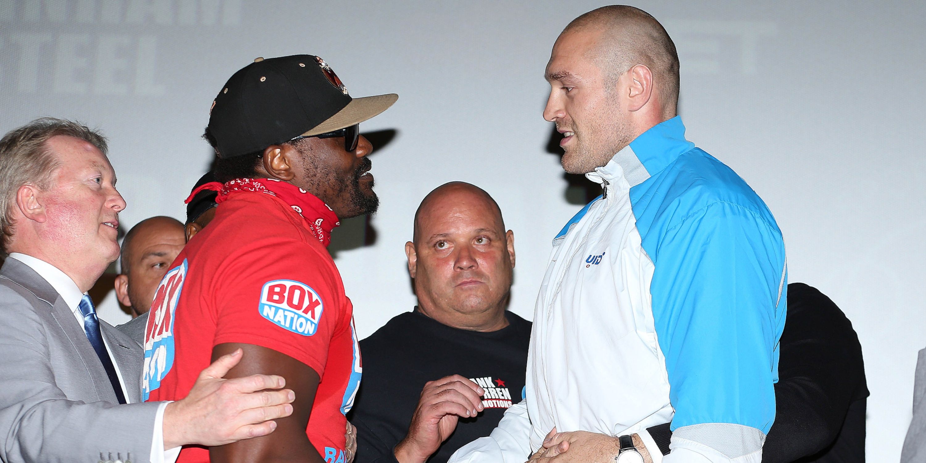 Derek Chisora and Tyson Fury