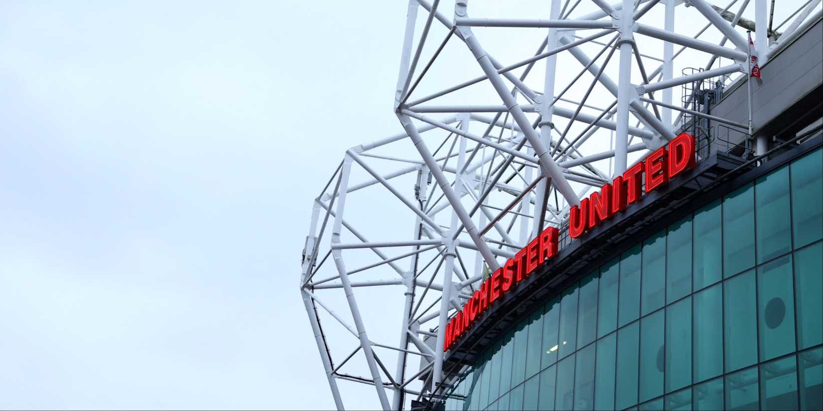 General view of Old Trafford