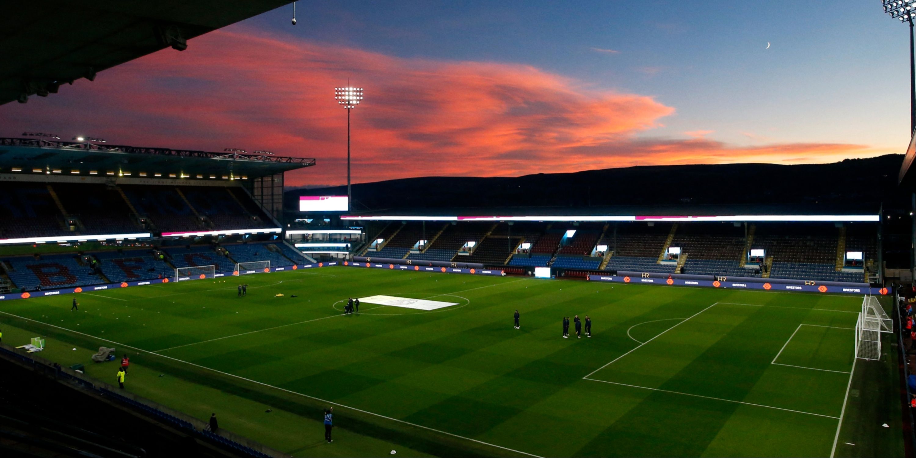 General view of Turf Moor