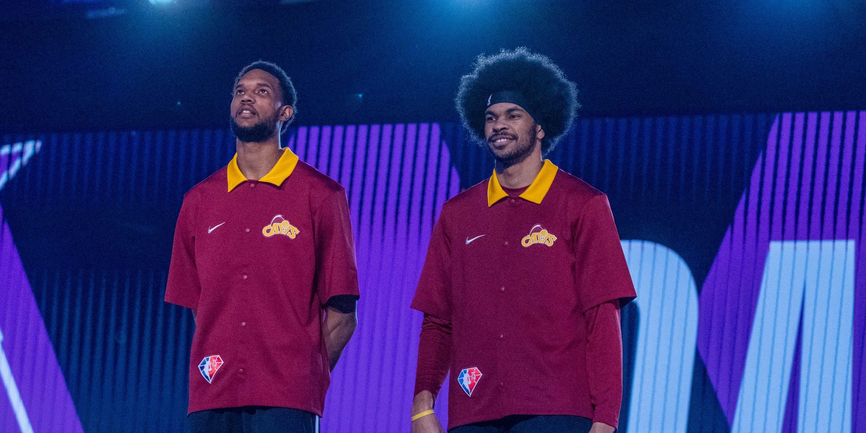 Cavs big men Evan Mobley and Jarrett Allen