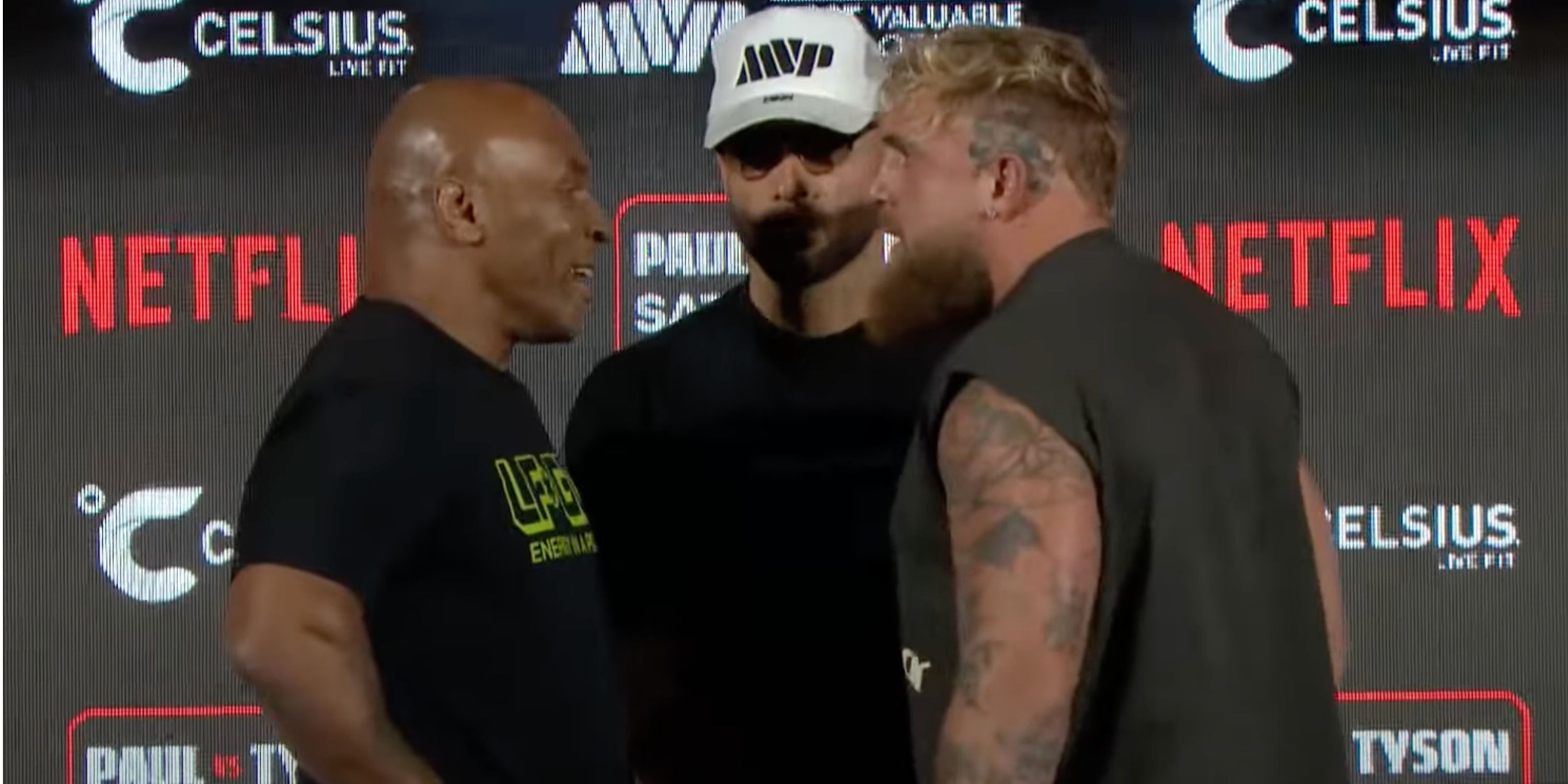 Jake Paul Tried Very Hard to Intimidate Mike Tyson During Face-Off