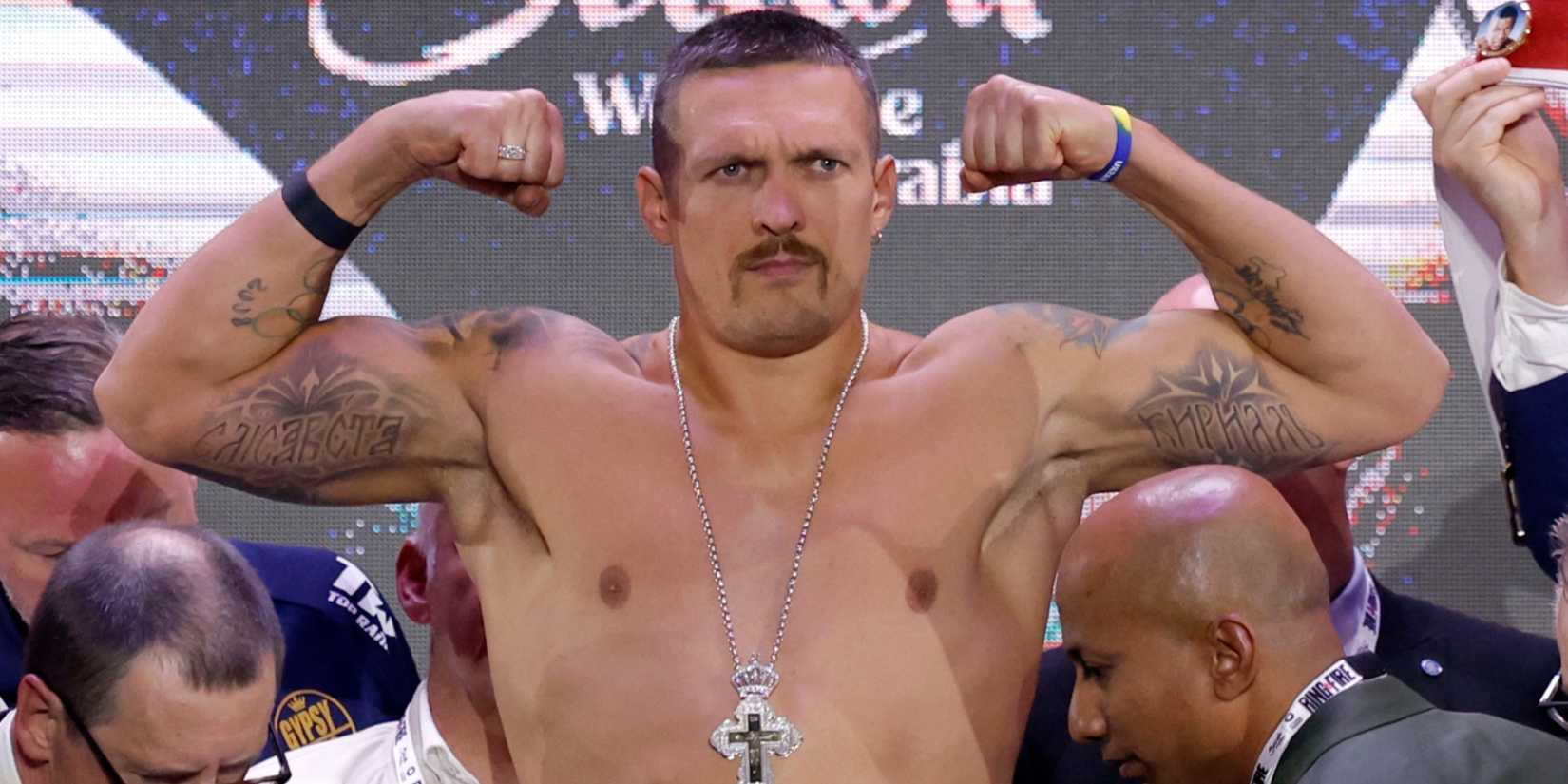 Oleksandr Usyk's Real Weight For Tyson Fury Fight Revealed After Error