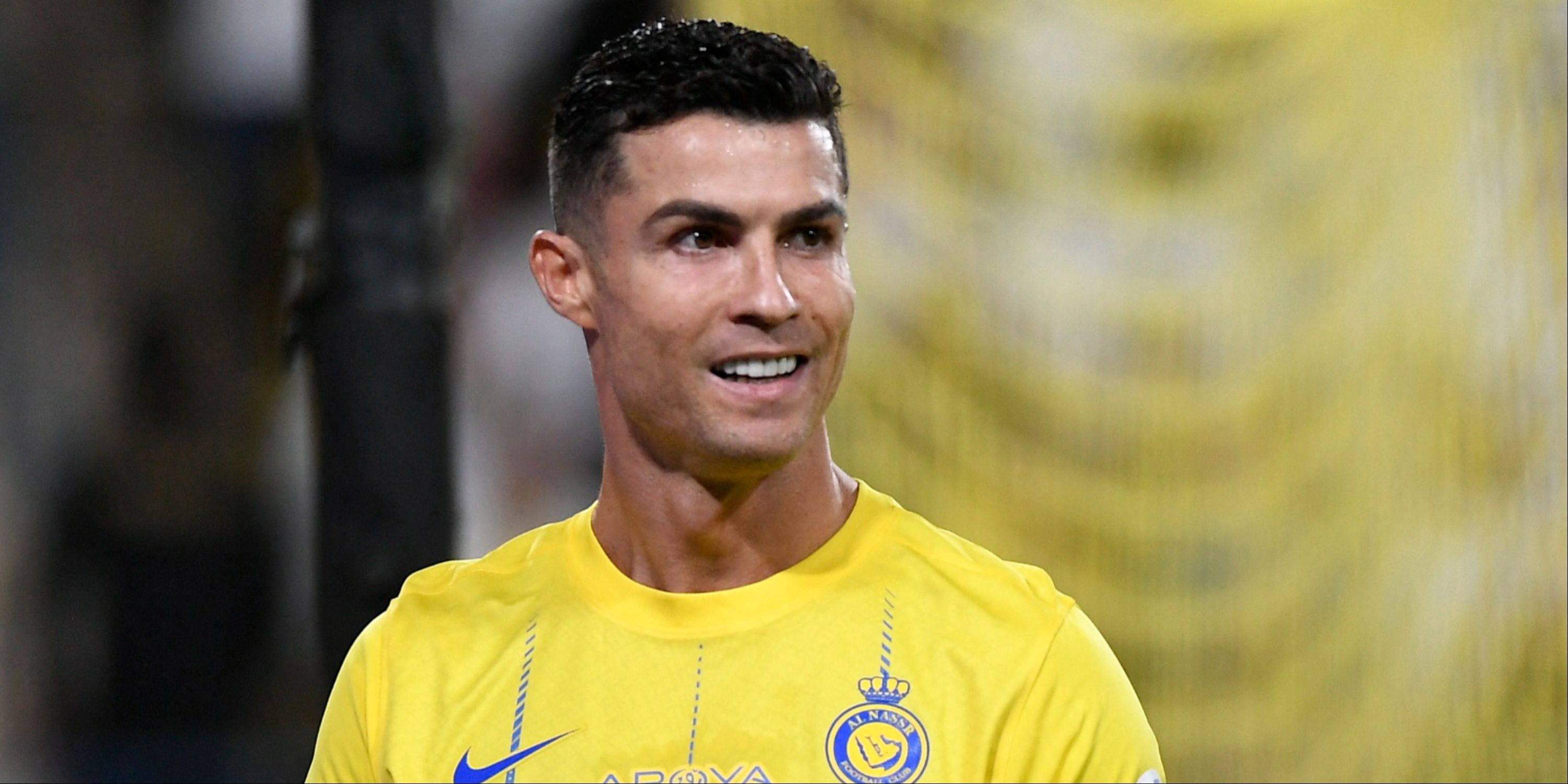 Cristiano Ronaldo in action for Al-Nassr