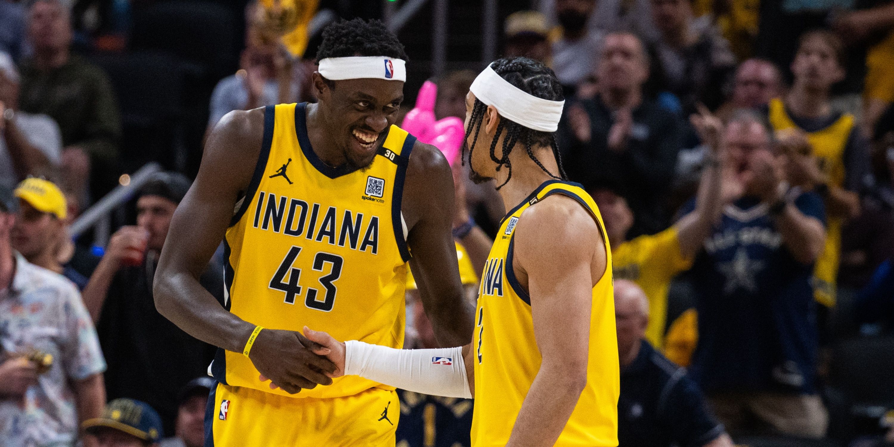 Pascal Siakam and Andrew Nembhard