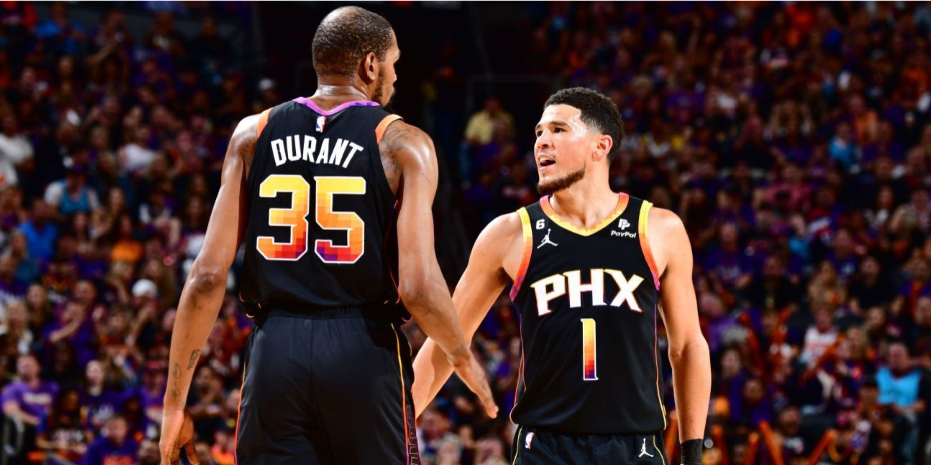 Kevin Durant Devin Booker Phoenix Suns