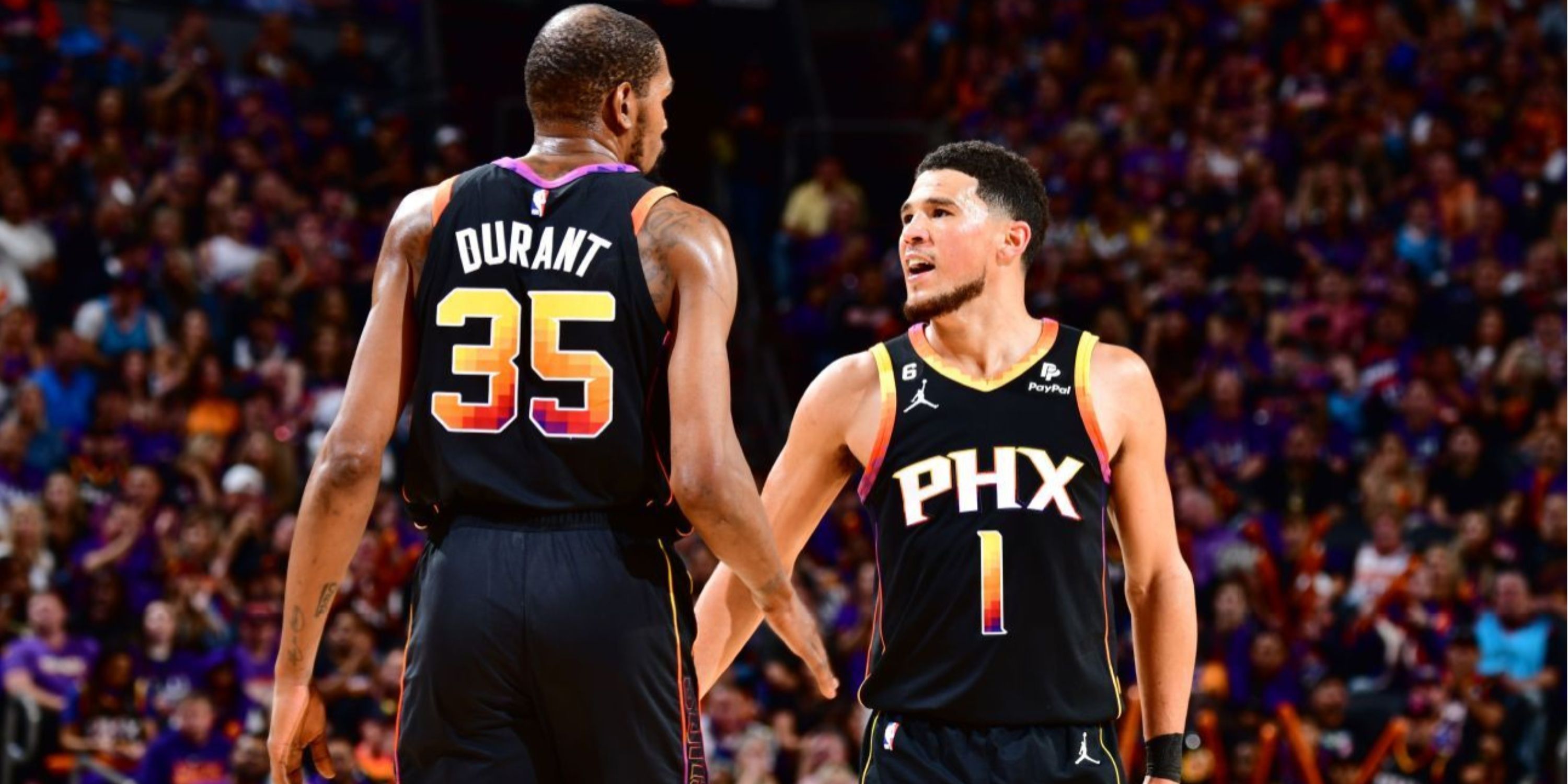 Kevin Durant Devin Booker Phoenix Suns