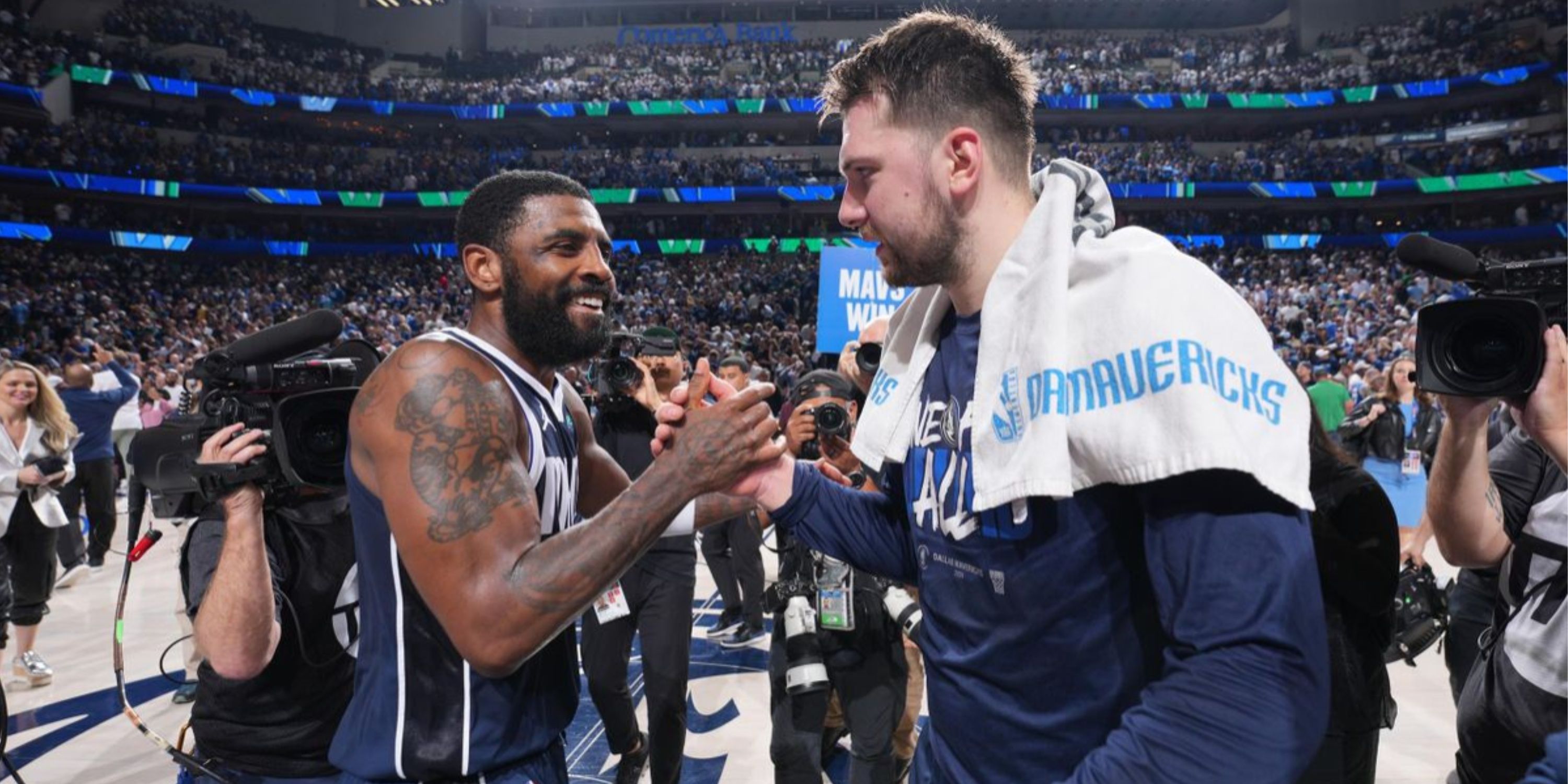 Luka Dončić Kyrie Irving Dallas Mavericks