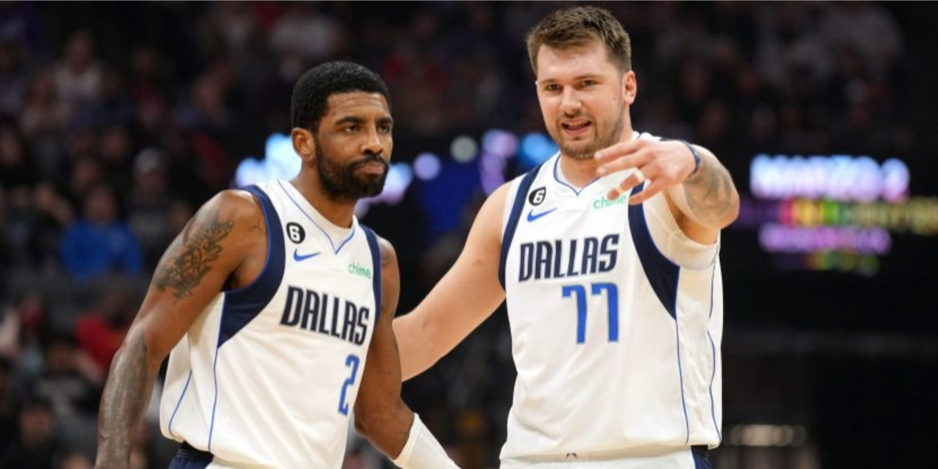 Luka Dončić Kyrie Irving Dallas Mavericks