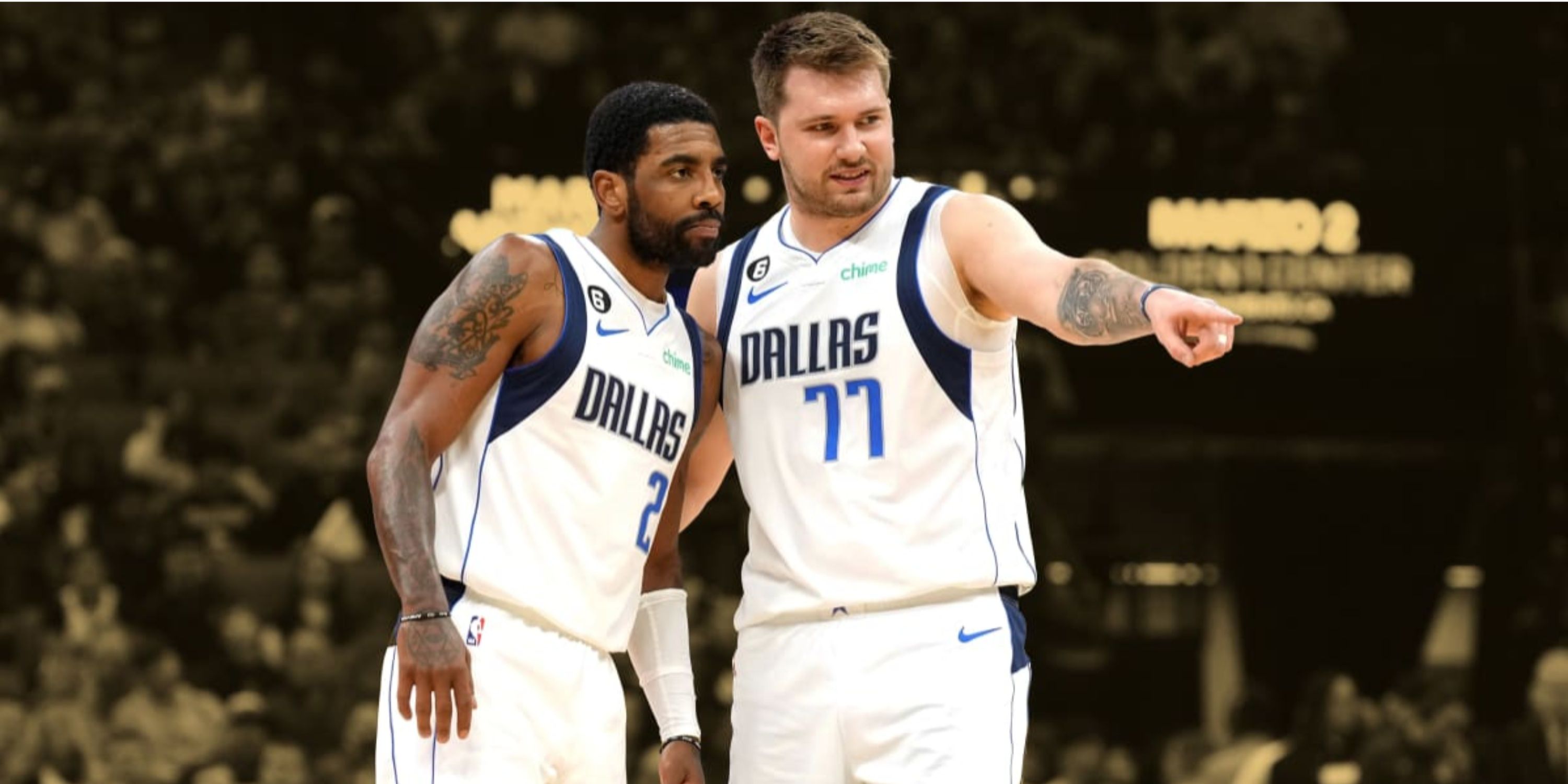 Luka Dončić Kyrie Irving Dallas Mavericks