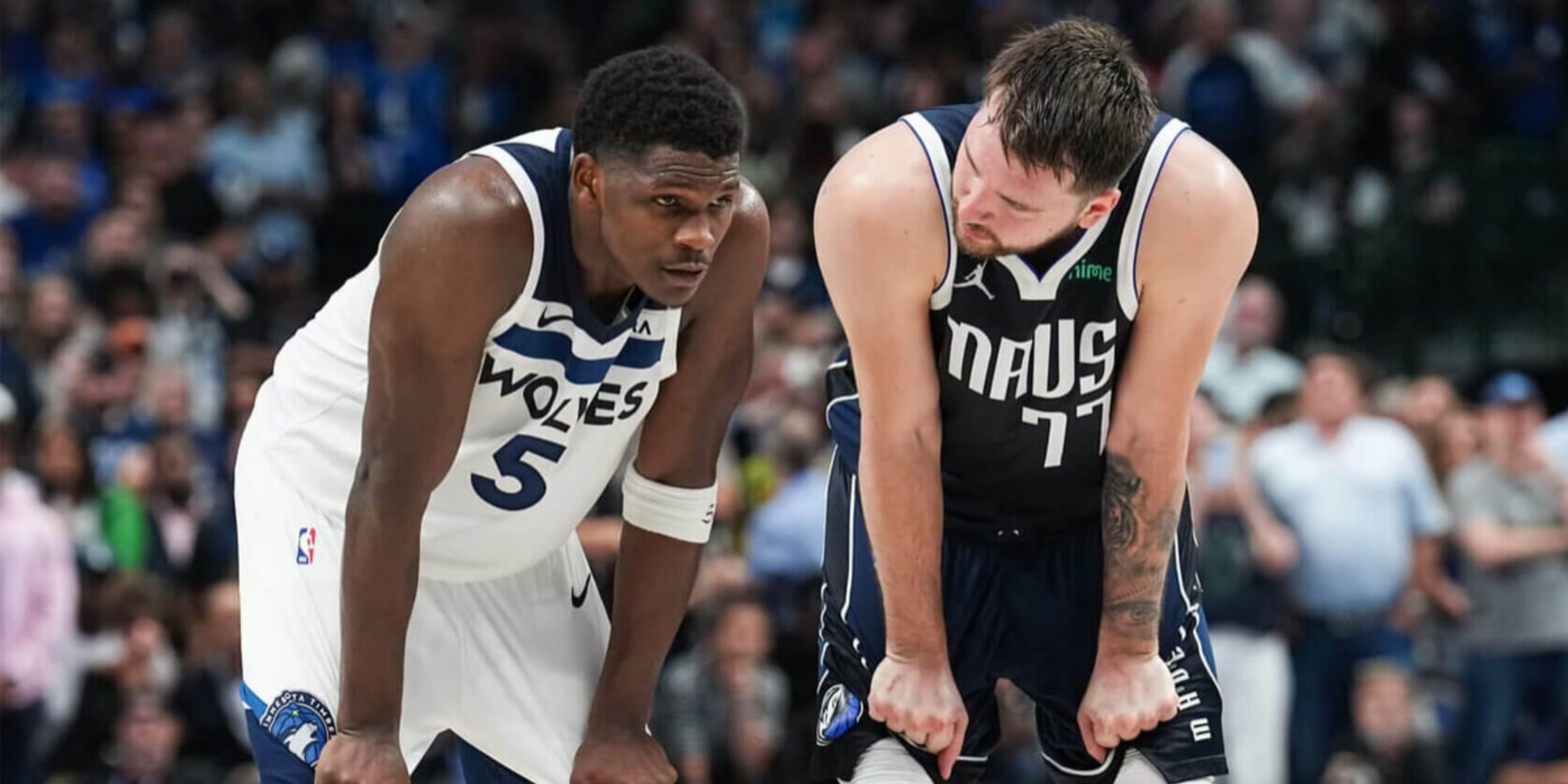 Luka Dončić Anthony Edwards Minnesota Timberwolves Dallas Mavericks