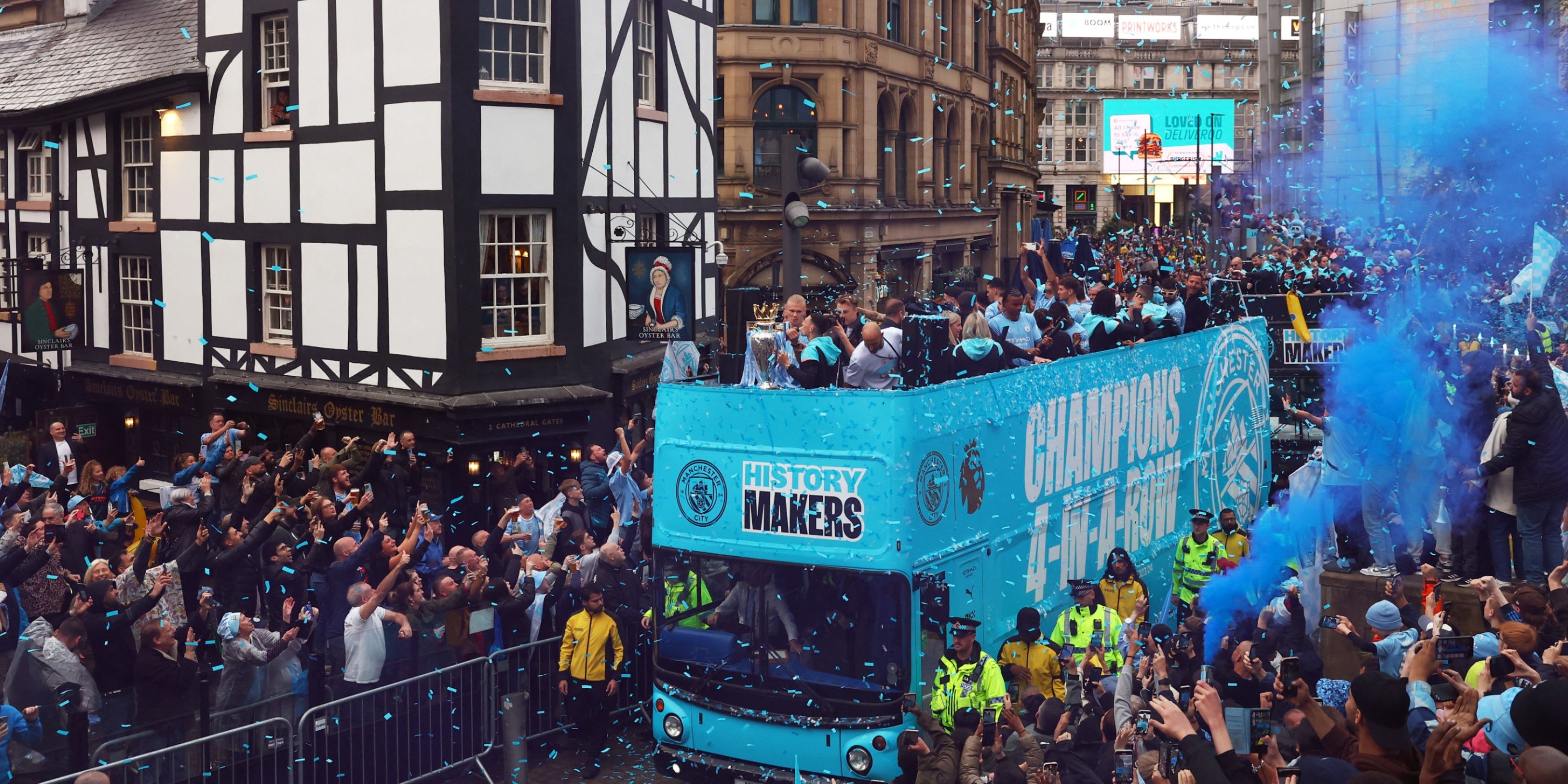 Manchester City's parade