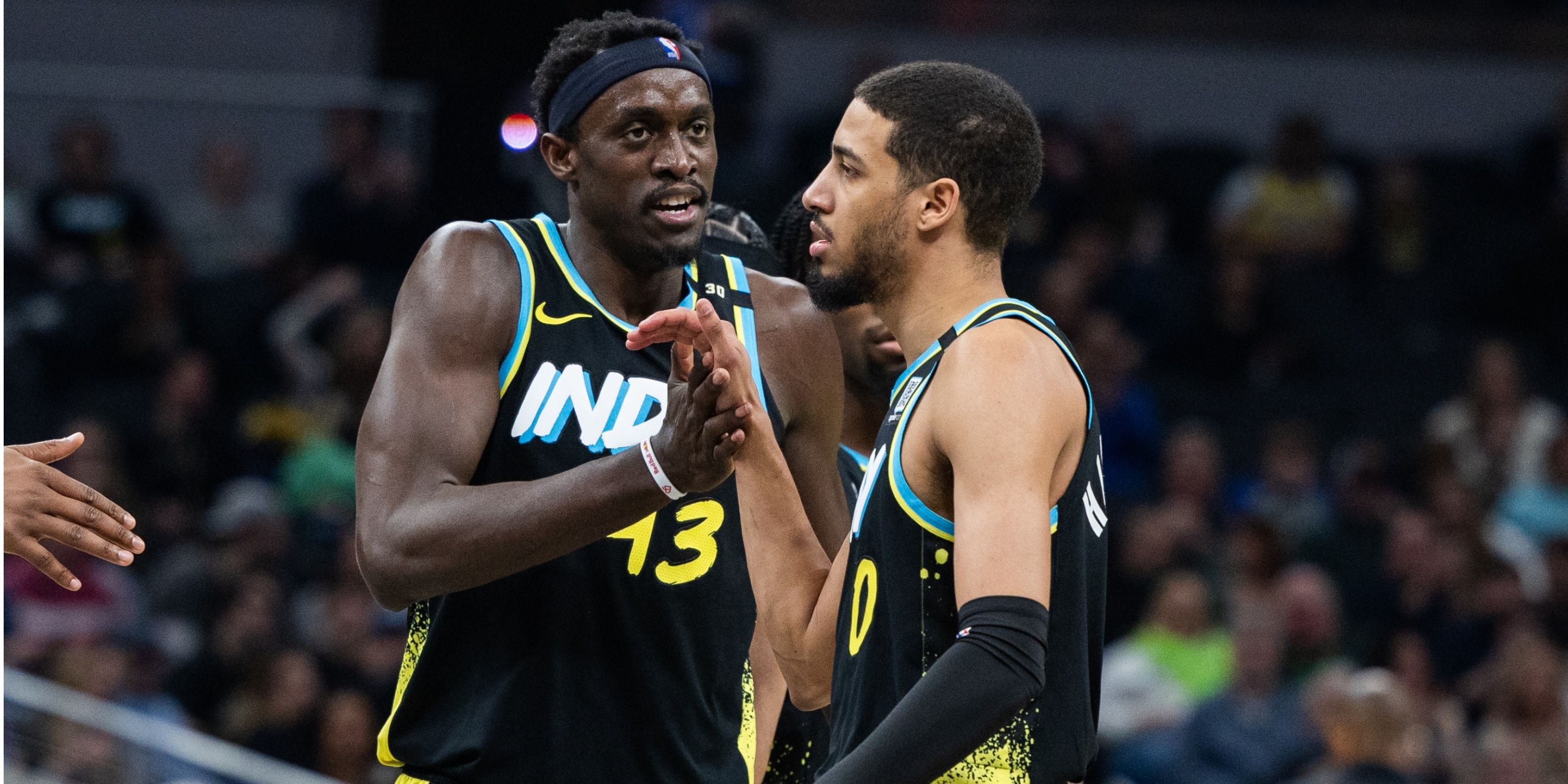 Pacers stars Pascal Siakam and Tyrese Haliburton