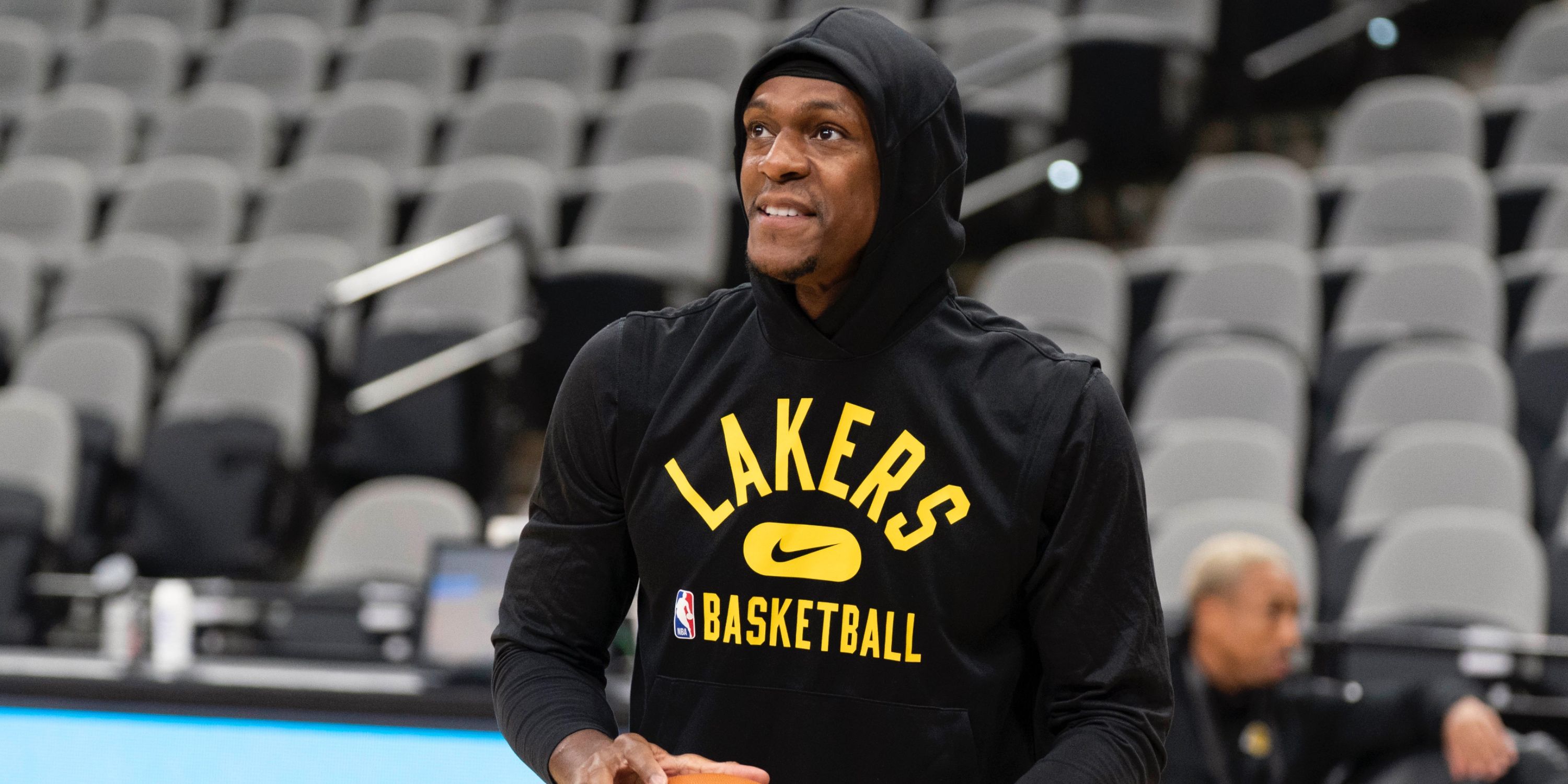 Los Angeles Lakers' Rajon Rondo