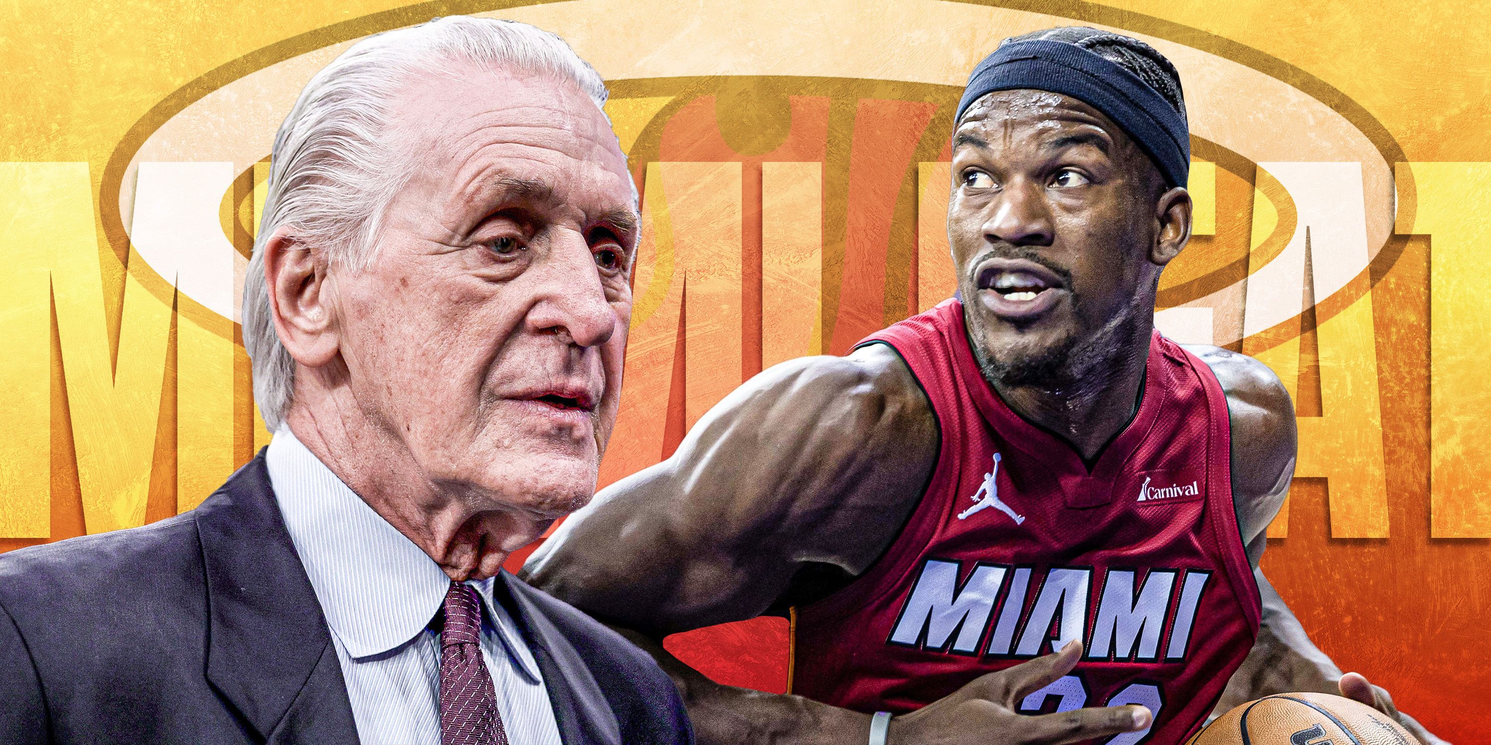 Pat Riley Calls Out Tyler Herro, Jimmy Butler After Loss to Celtics