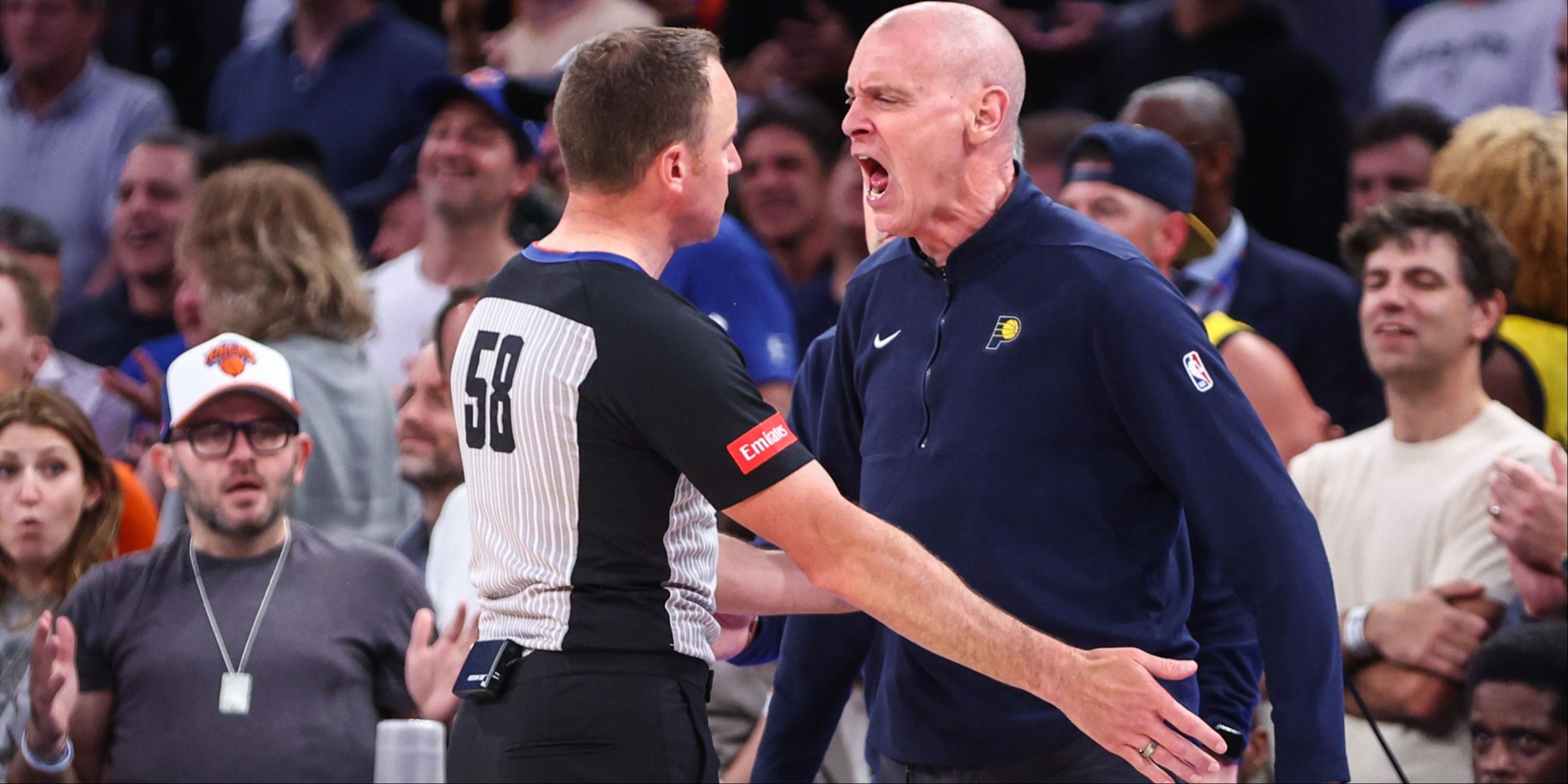 Rick Carlisle Pacers Angry