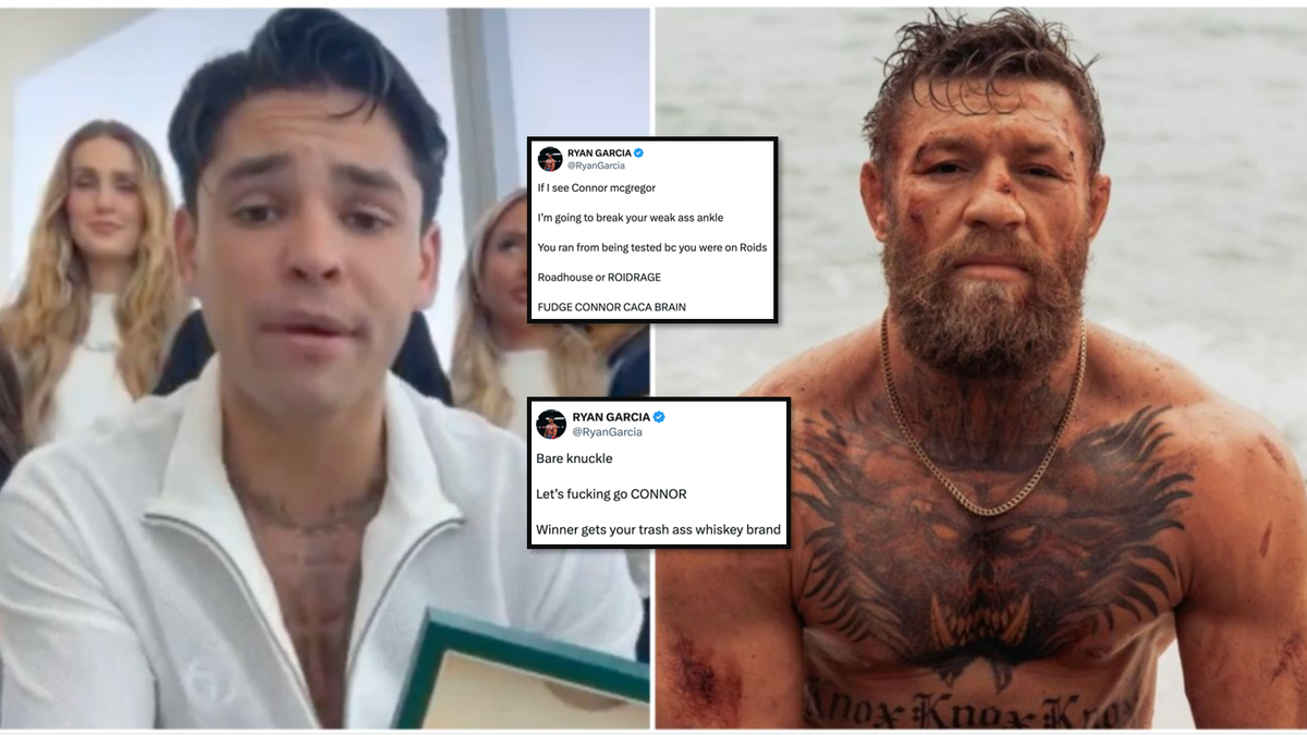 Ryan Garcia Responds to Conor McGregor's Brutal Deleted Tweet