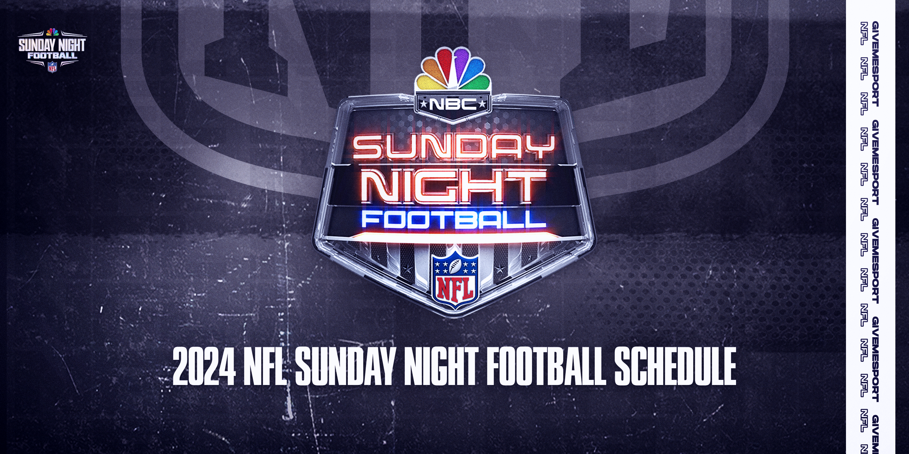Sunday Night Football Schedule 2024