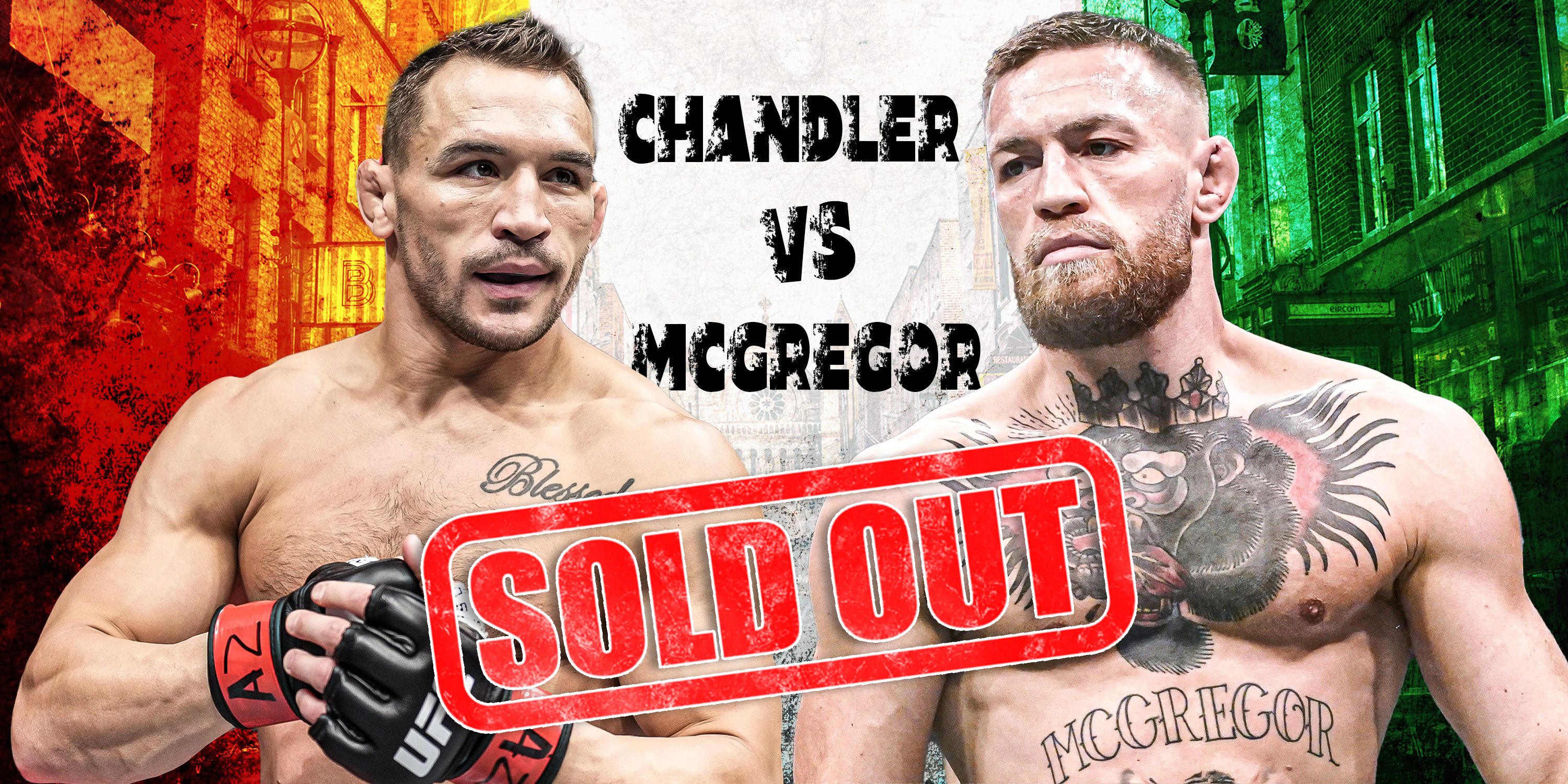 Conor McGregor Vs Michael Chandler Dublin Press Conference Sells Out