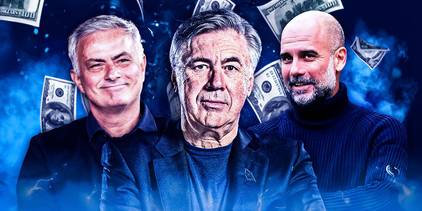 Ranking the world's highest paid managers in football right now featuring Jose Mourinho, Carlo Ancelotti and Pep Guardiola