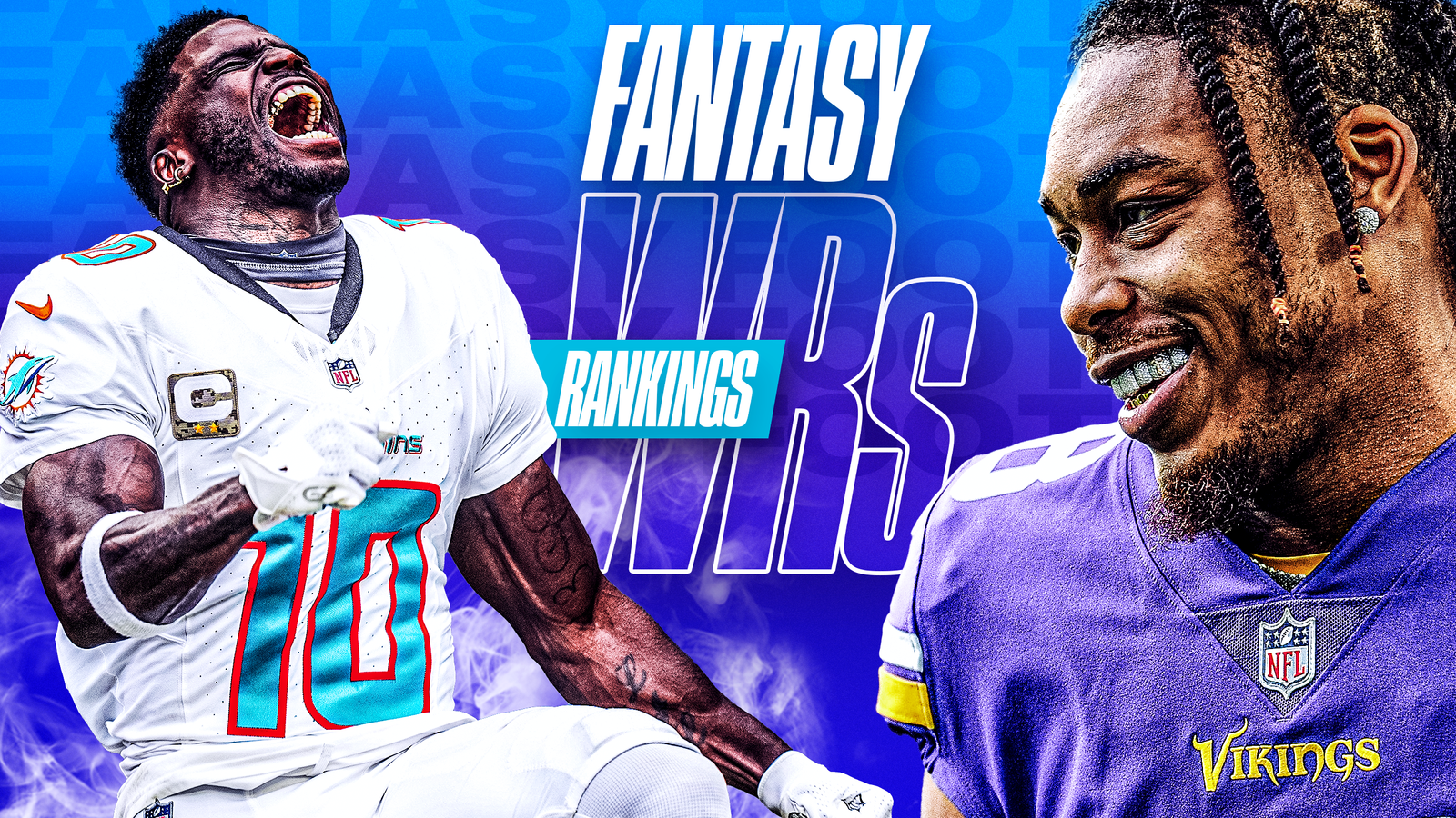 Fantasy Football 2024: Top 60 WR Draft Rankings
