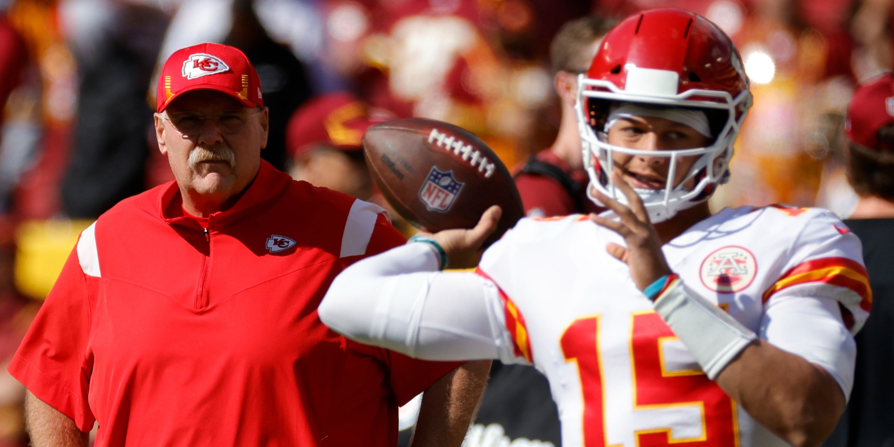 Andy Reid Patrick Mahomes Kansas City Chiefs