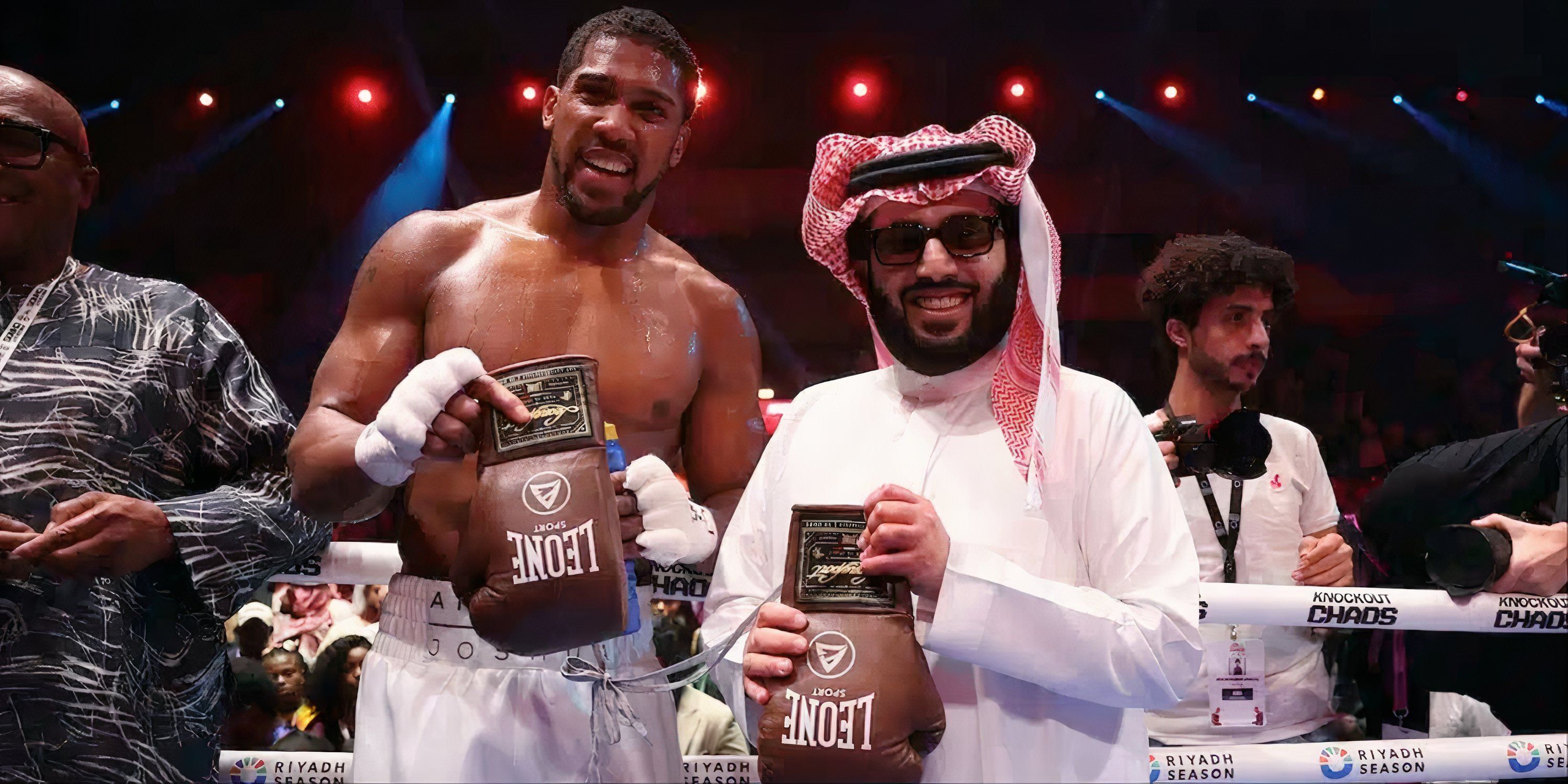 Anthony Joshua and Turki Alalshikh