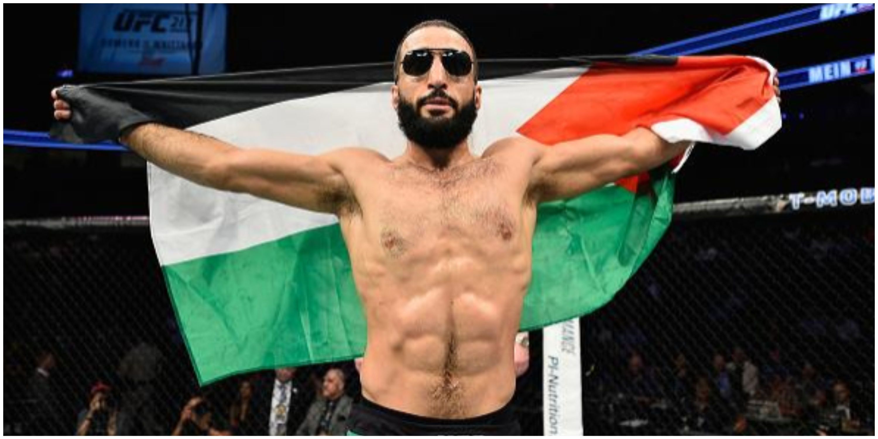 Footage of UFC Security Refusing to Let Belal Muhammad Enter Cage