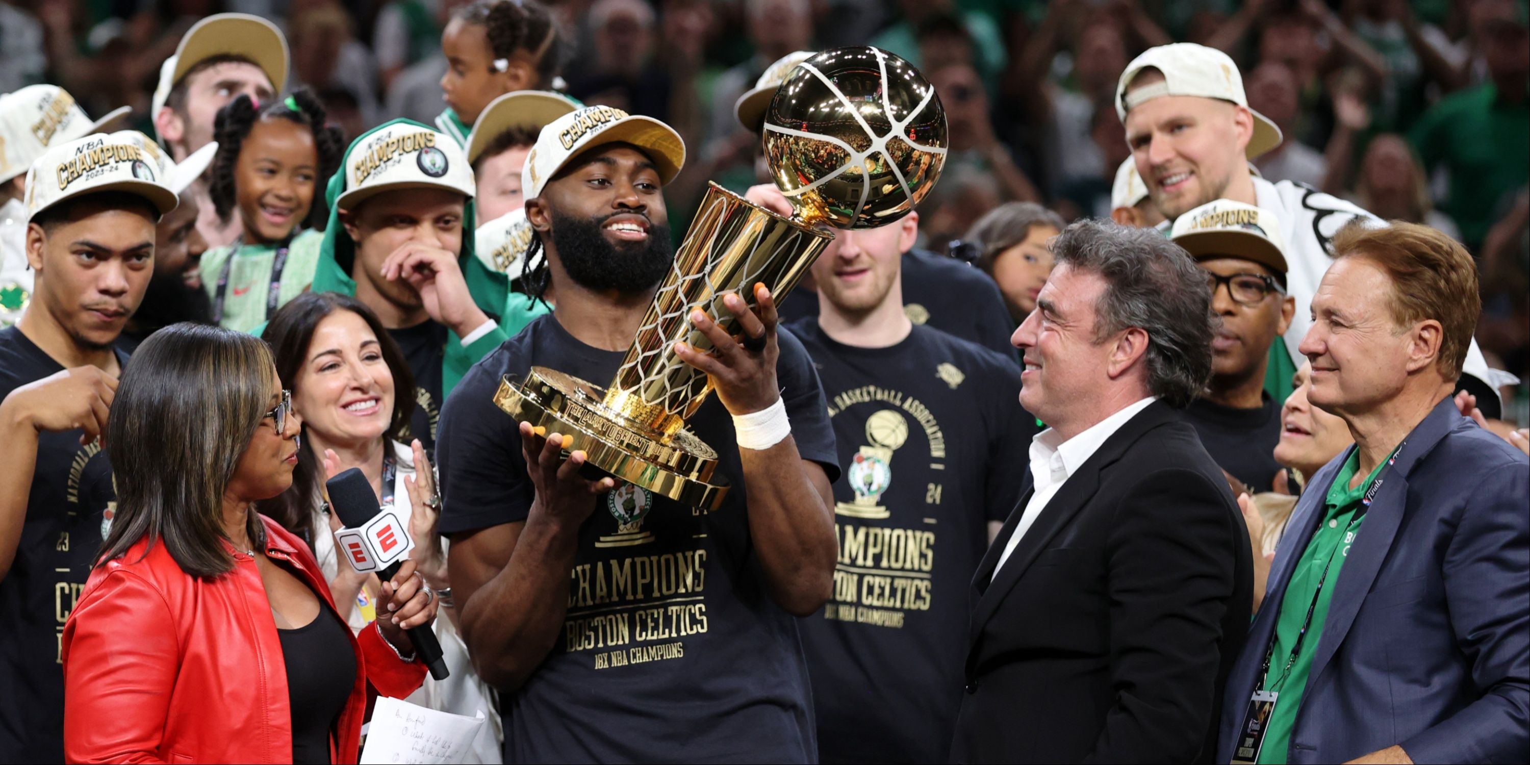 Boston Celtics Win 2024 NBA Championship Jaylen Brown's Magical