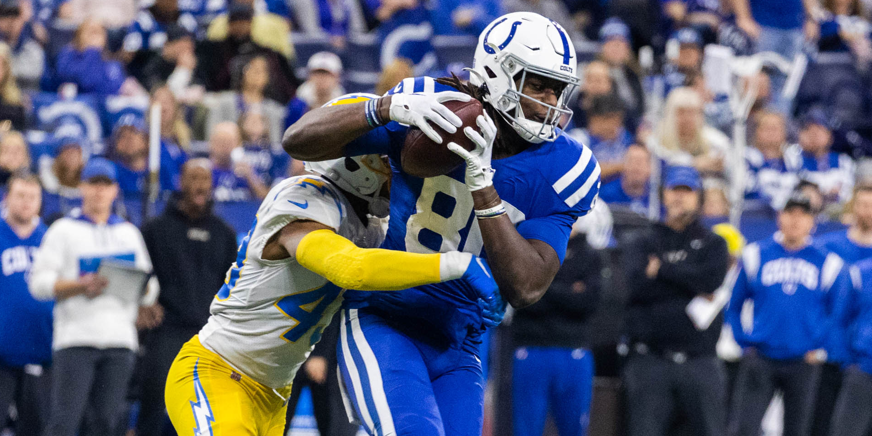 Jelani Woods TE Indianapolis Colts