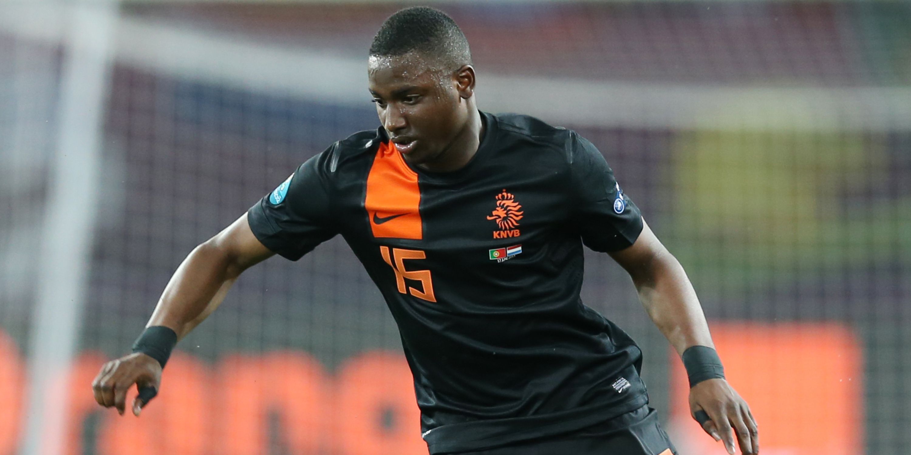 Jetro Willems in action for the Netherlands at Euro 2012