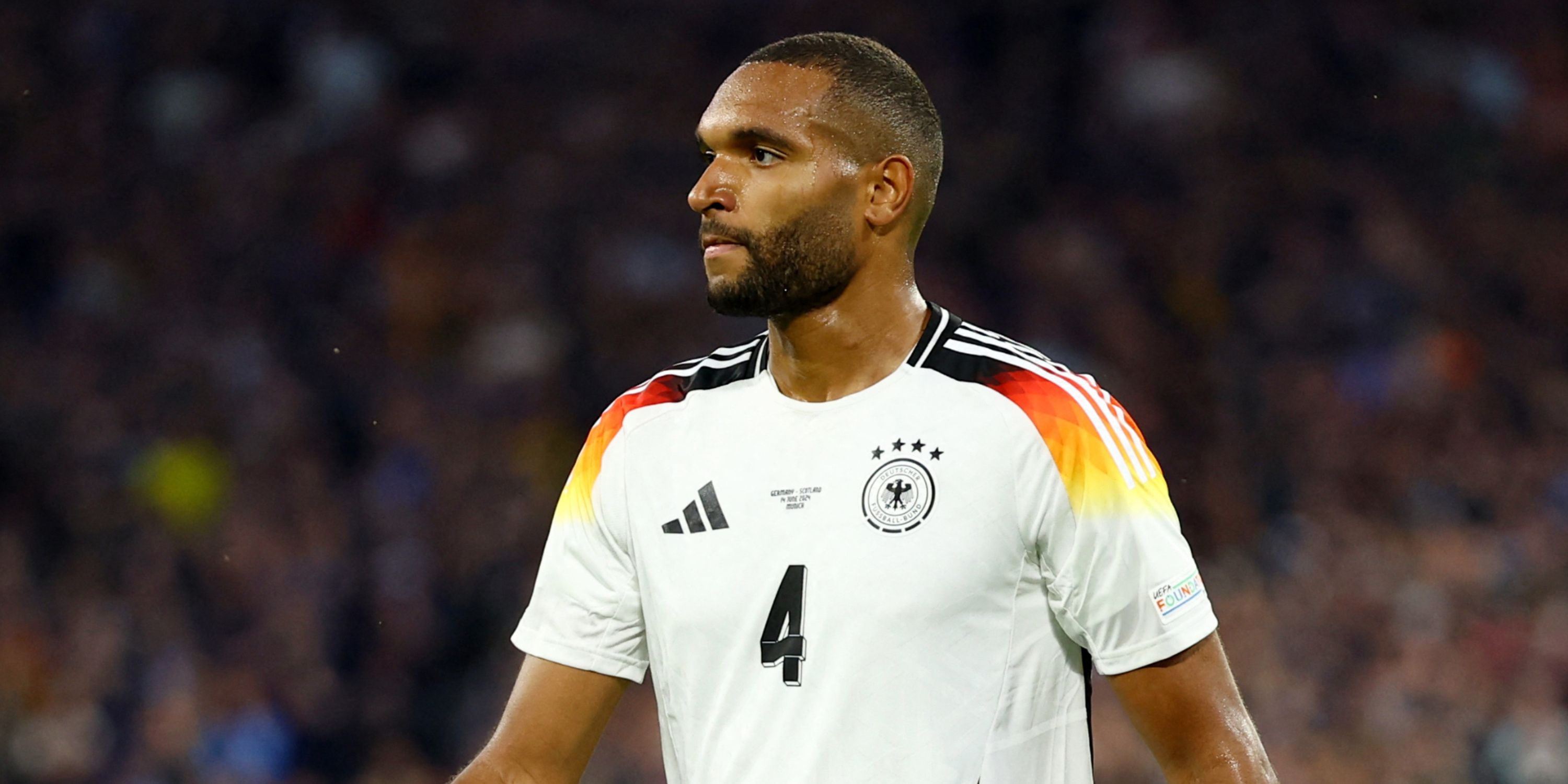 Germany's Jonathan Tah at Euro 2024