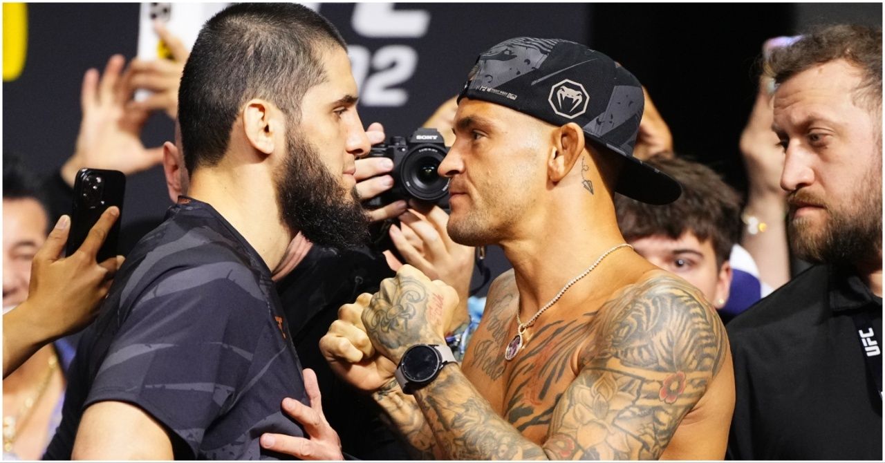 Makhachev v Poirier face-off