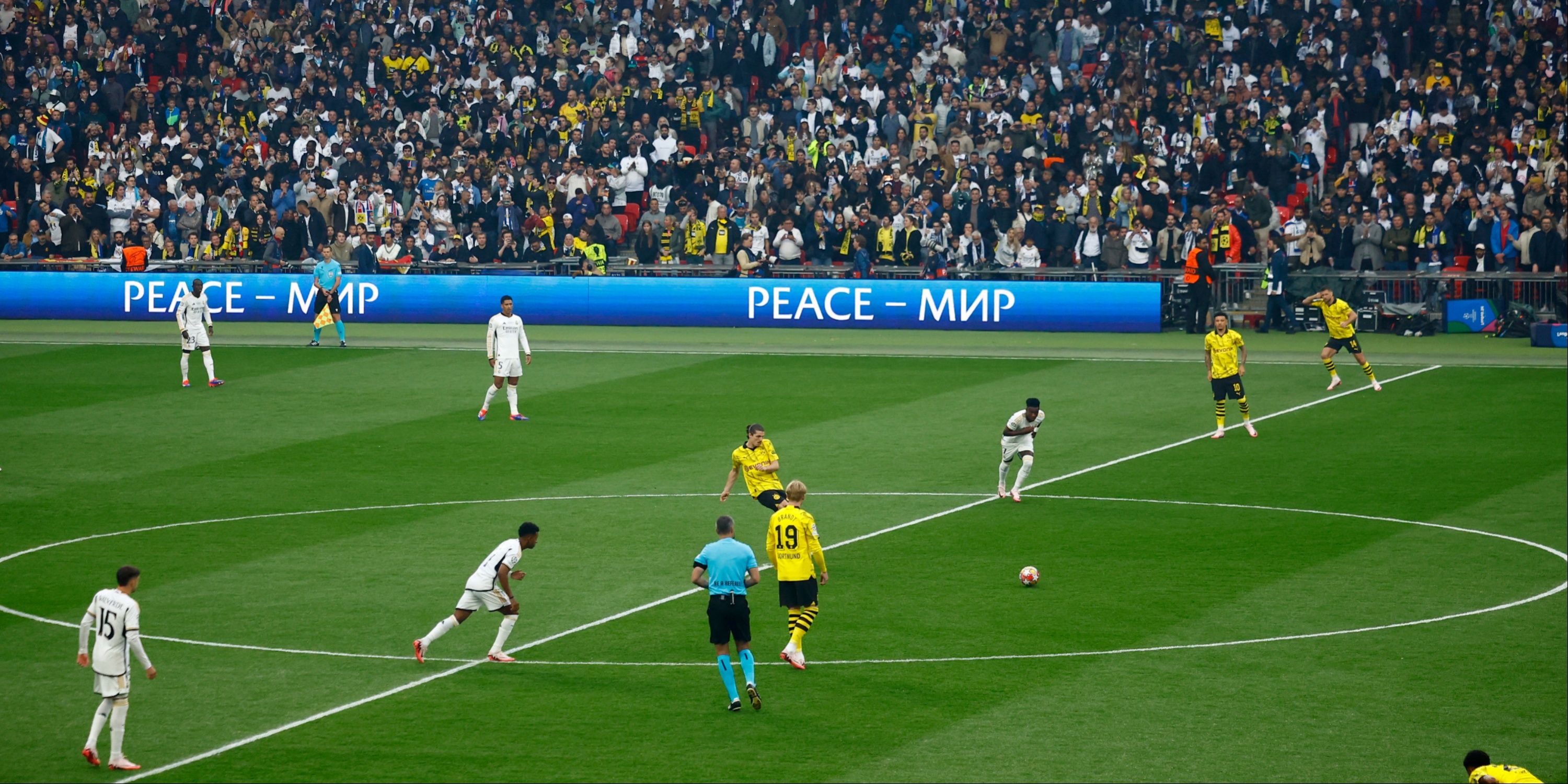 Pitch Invaders Mar Start of 2024 Champions League Final at Wembley