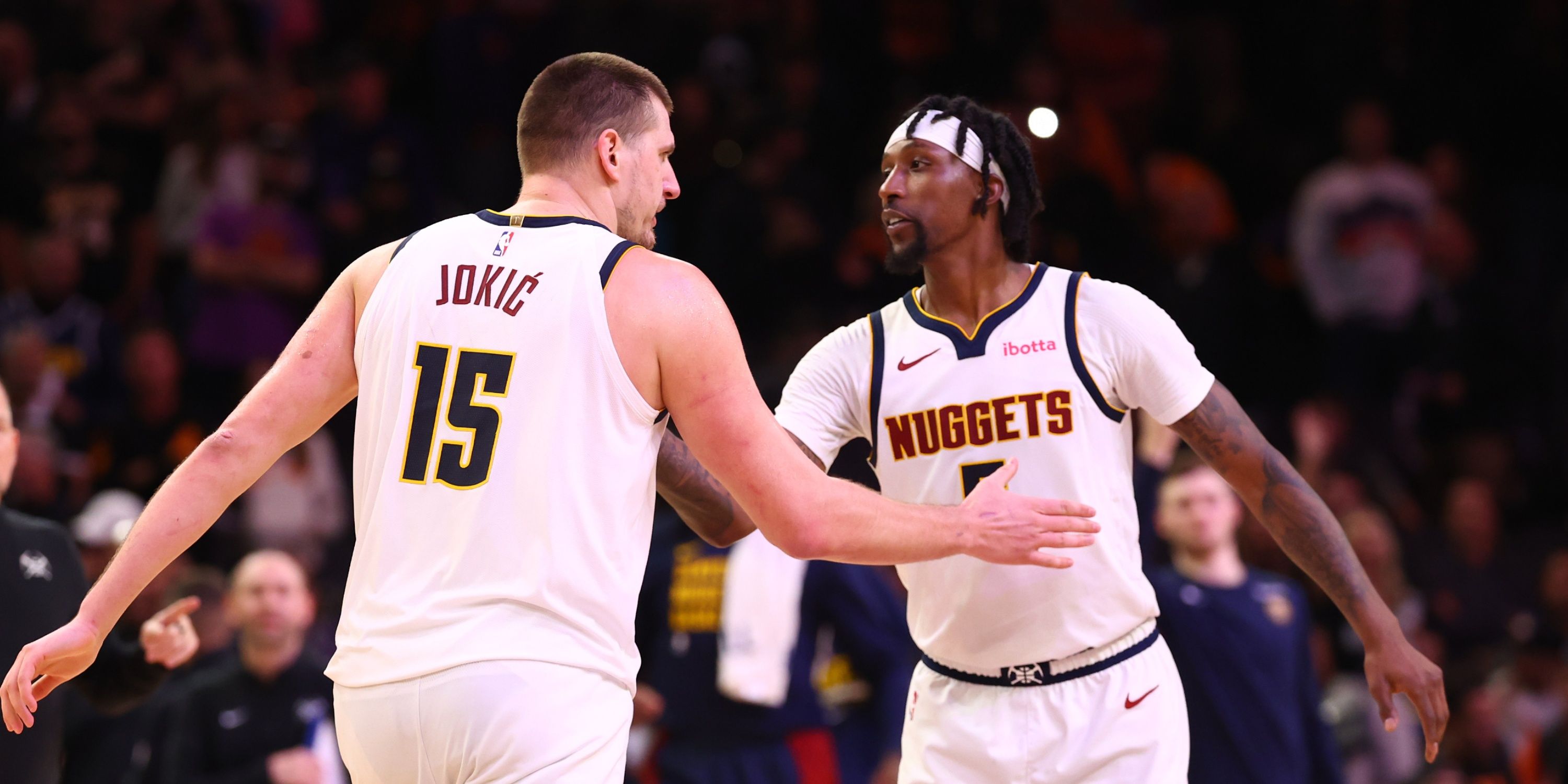 Nikola Jokic and Kentavious Caldwell-Pope