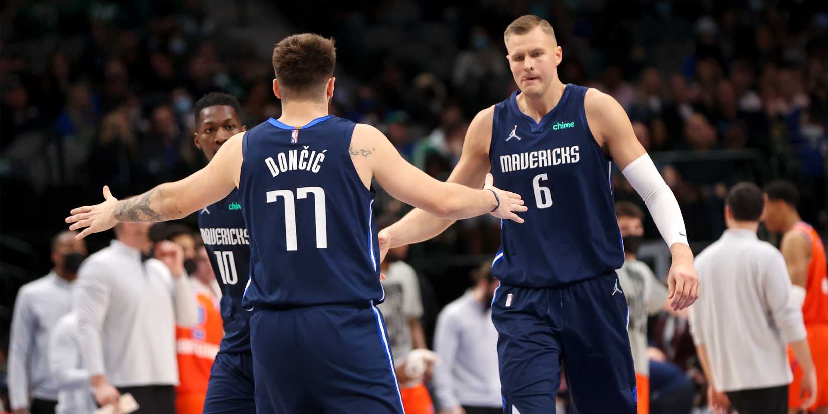 Mavericks' Luka Dončić Squashes Report of ‘Beef’ With Celtics' Kristaps