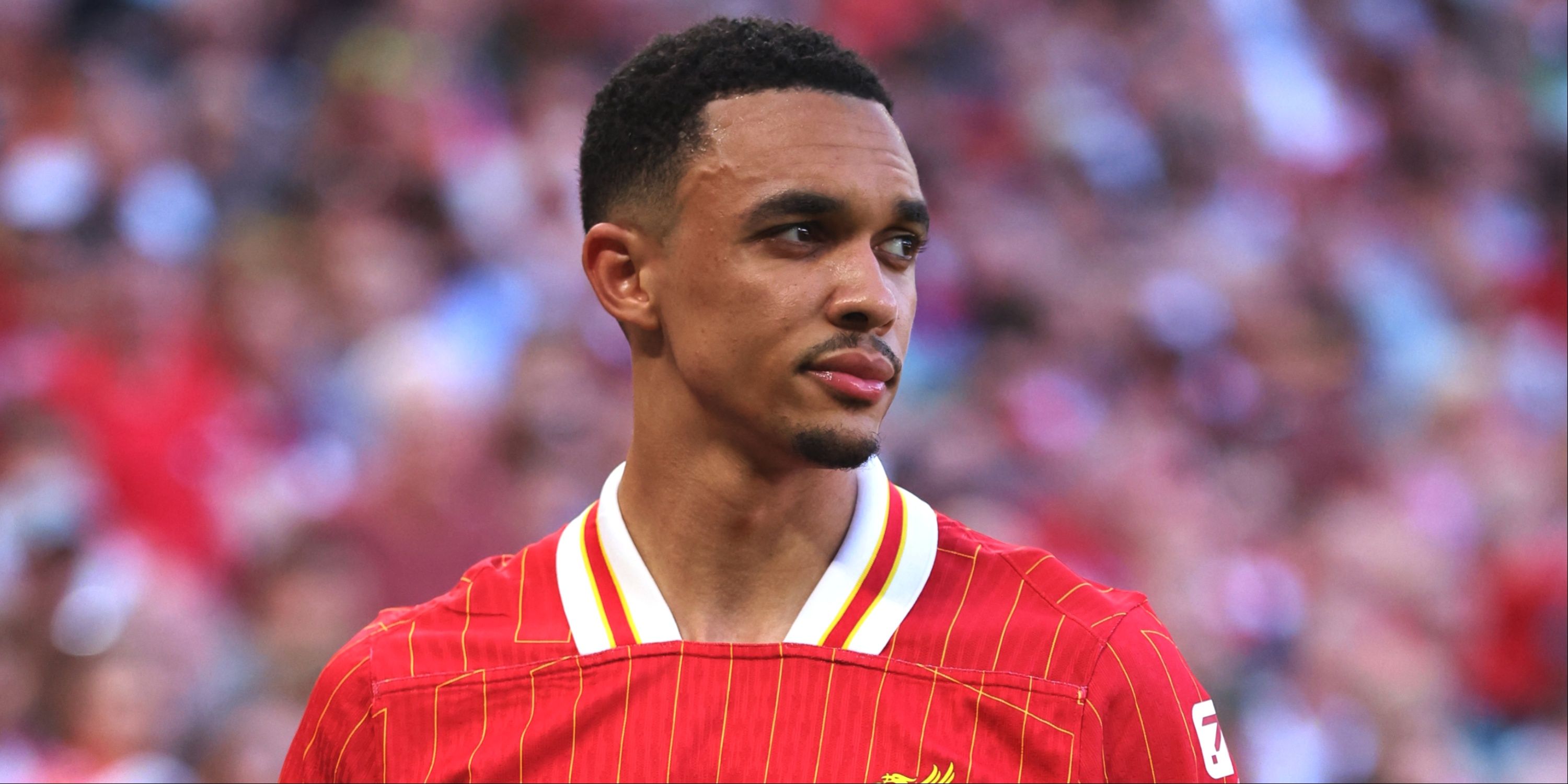 Liverpool right-back Trent Alexander-Arnold in action