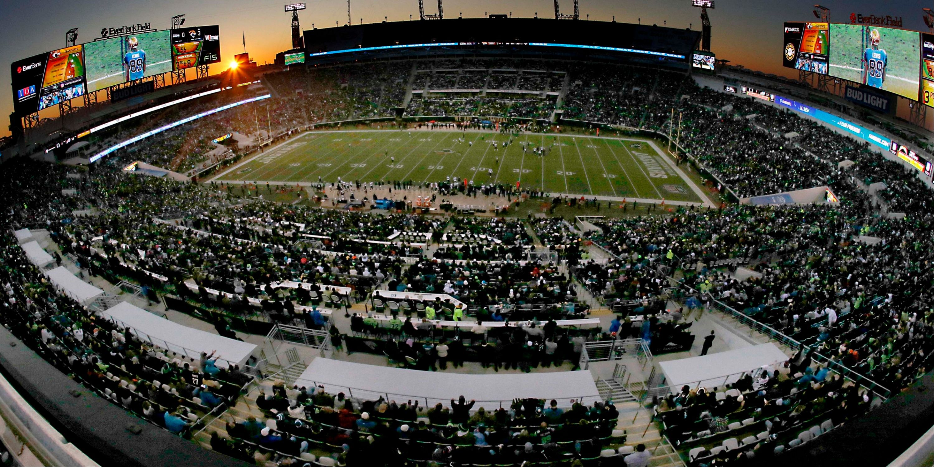 Jacksonville Jaguars $1.4B EverBank Stadium Renovation: New Roof ...