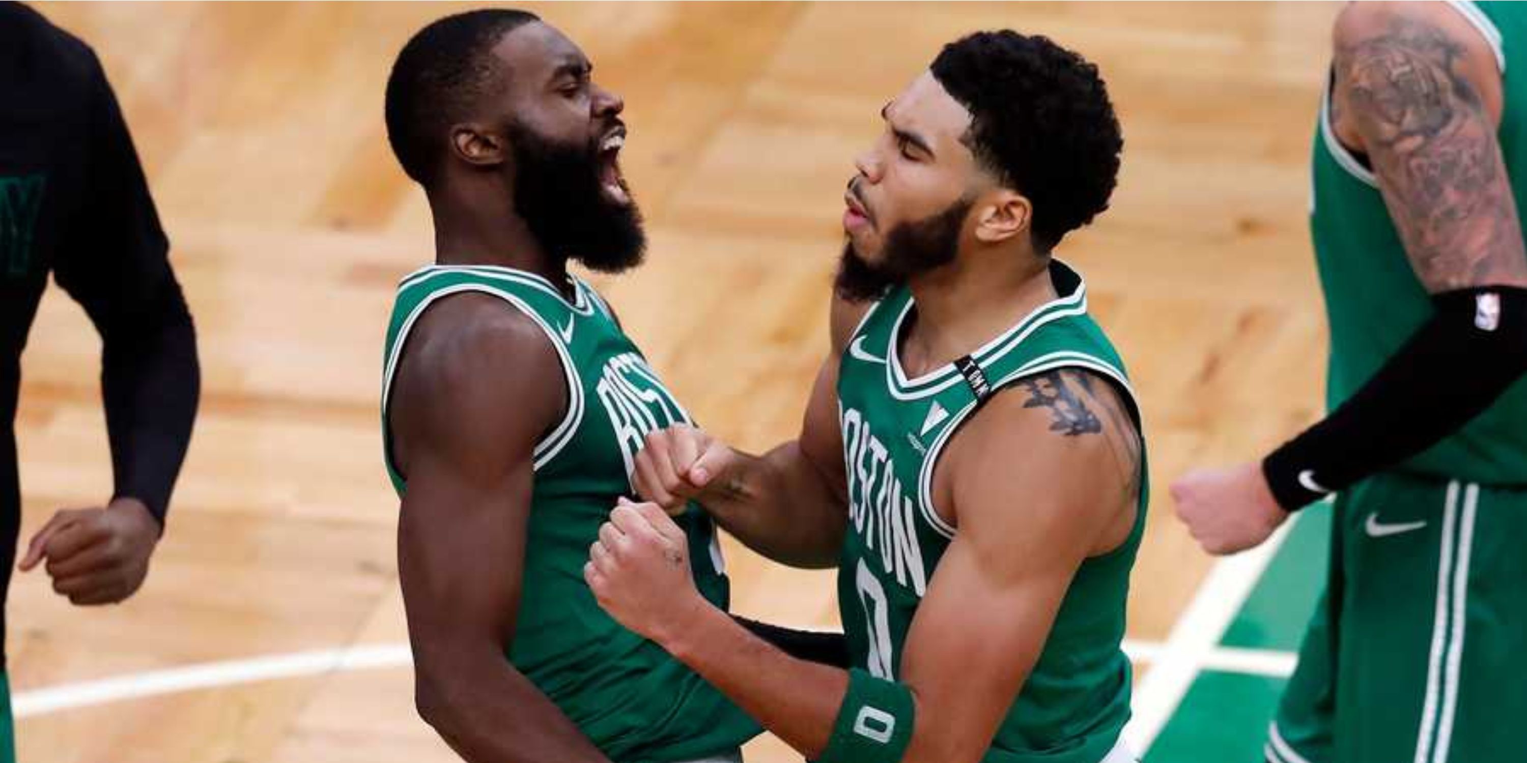 Boston Celtics Jayson Tatum Jaylen Brown 