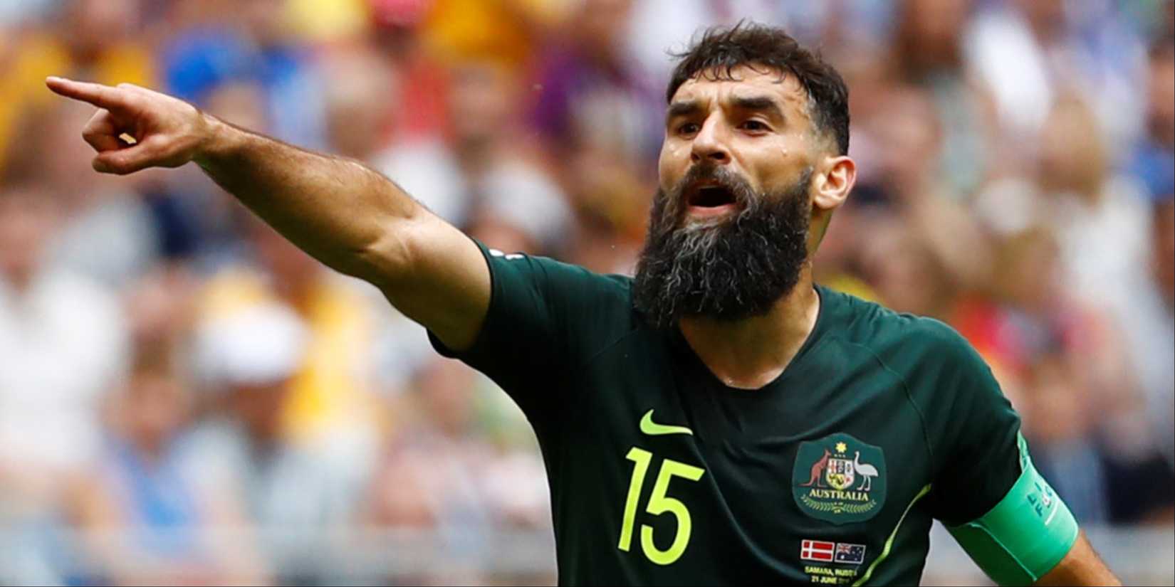 Mile Jedinak in action for Australia
