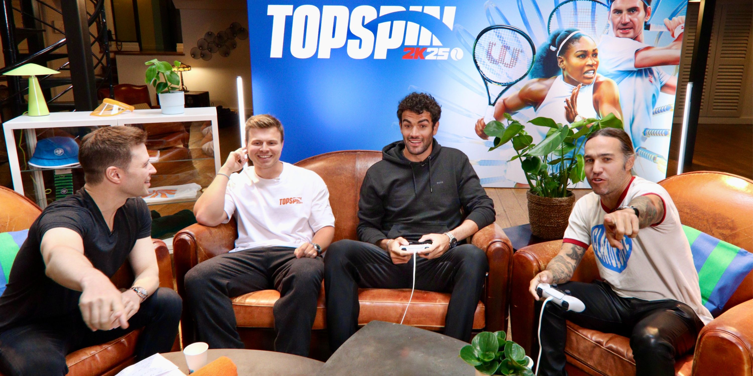 Pete Wentz Matteo Berrettini TopSpin 2K25