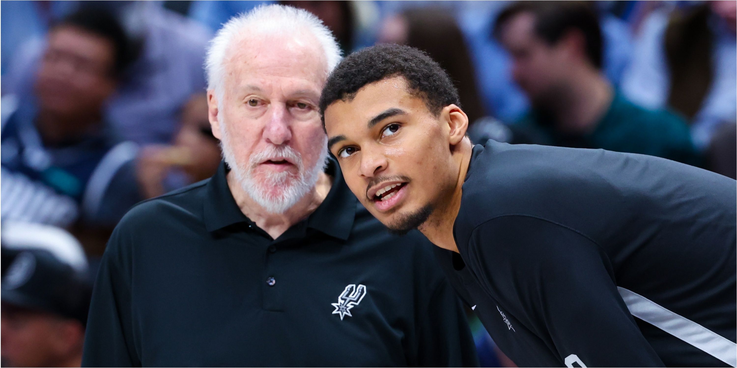 Gregg Popovich and Victor Wembanyama, San Antonio Spurs