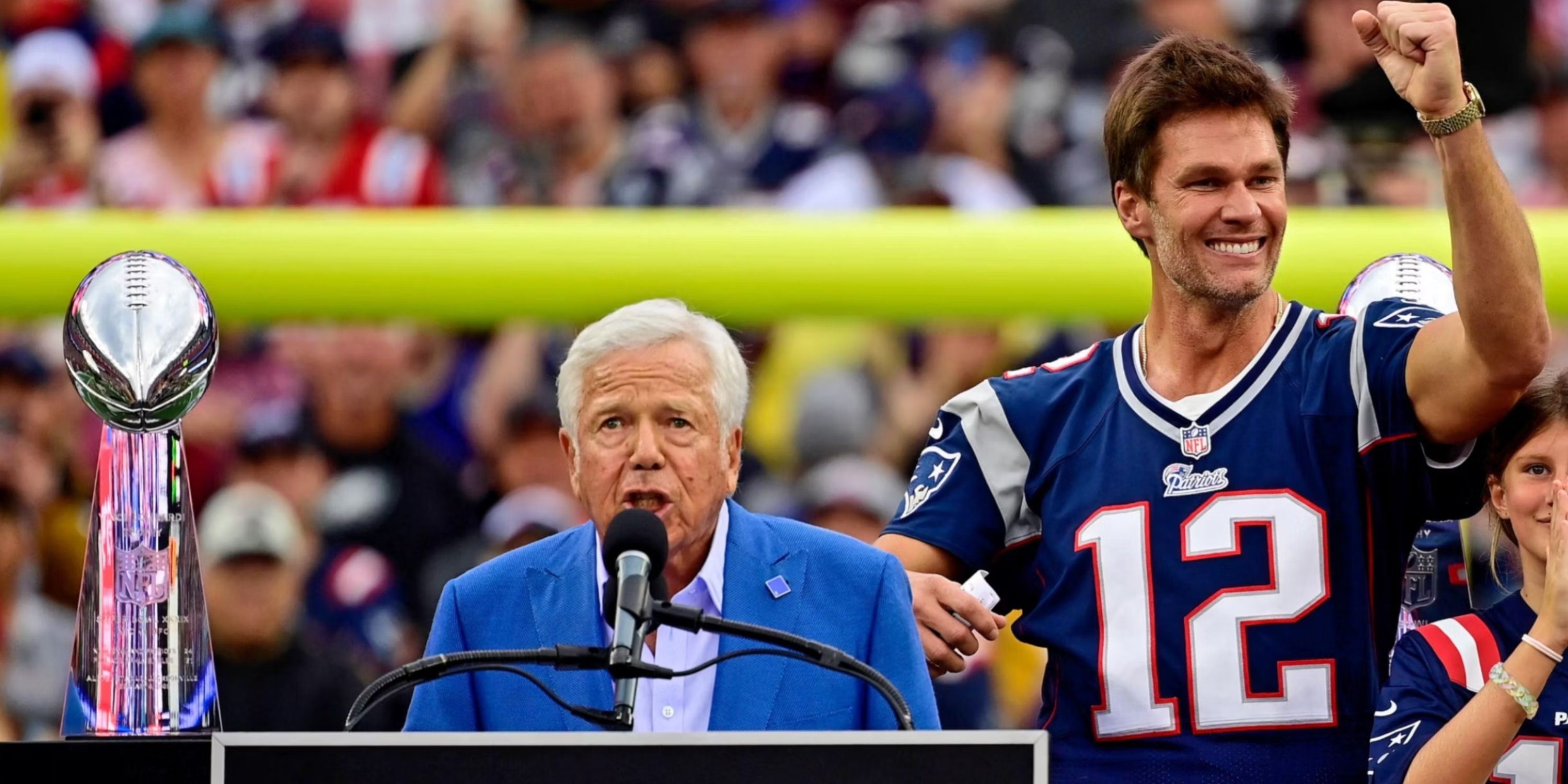 Robert Kraft, Tom Brady