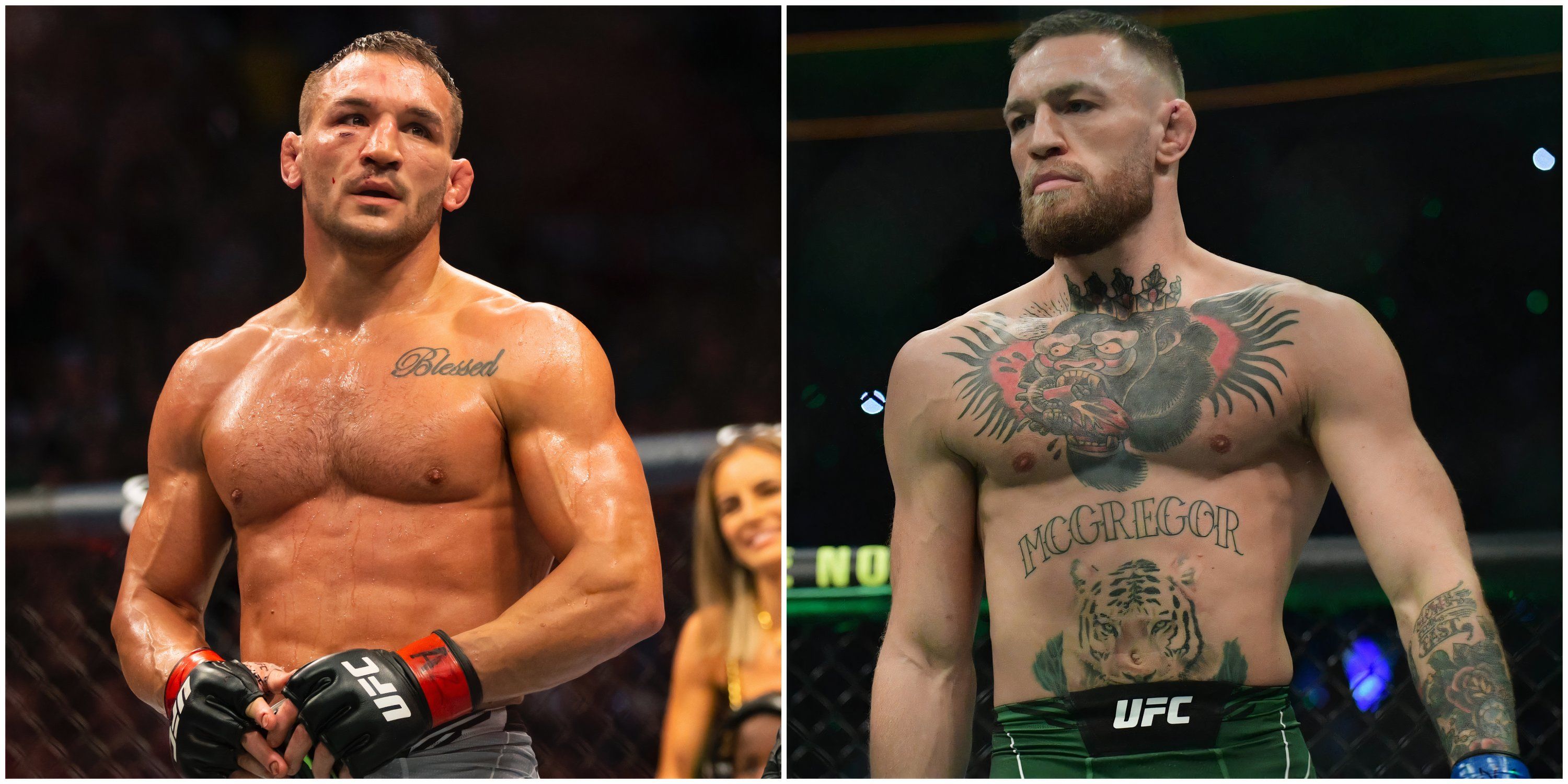 Michael Chandler and Conor McGregor