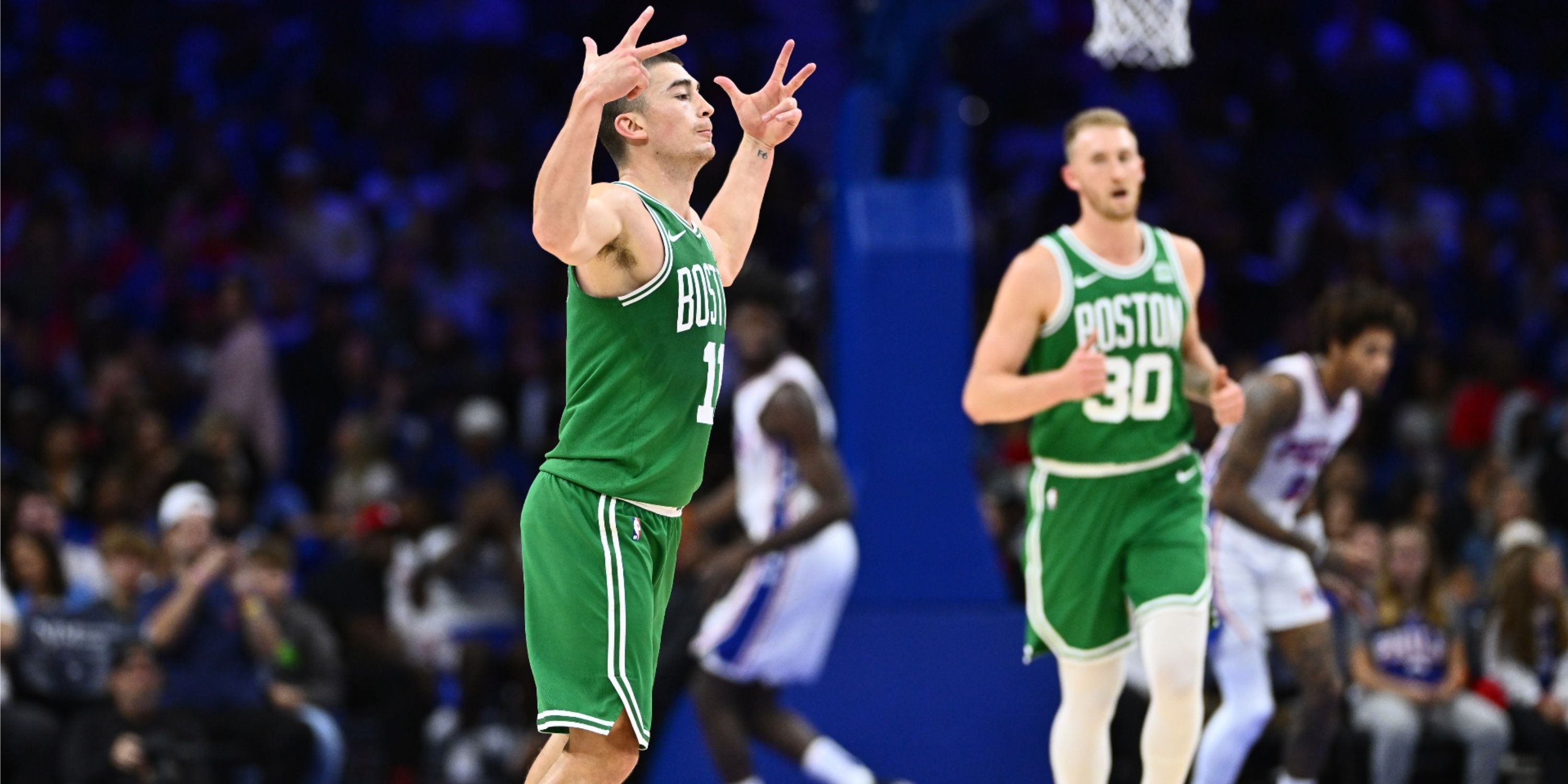 Payton Pritchard Sam Hauser Boston Celtics