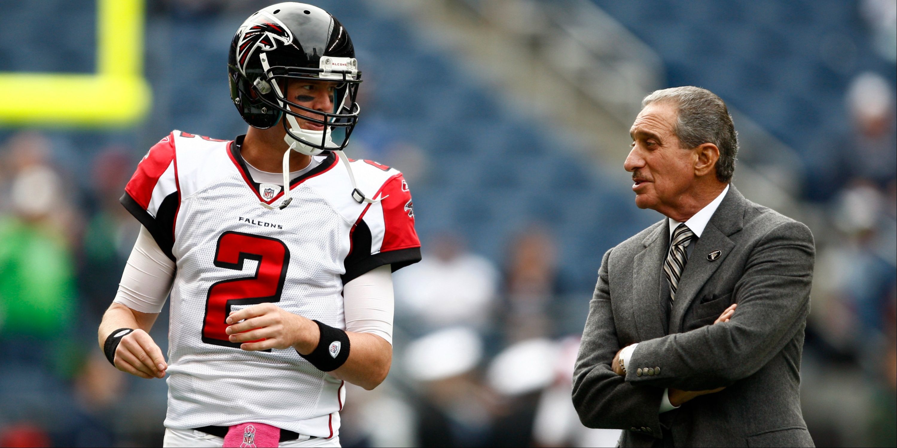 Matt Ryan and Arthur Blank, Atlanta Falcons