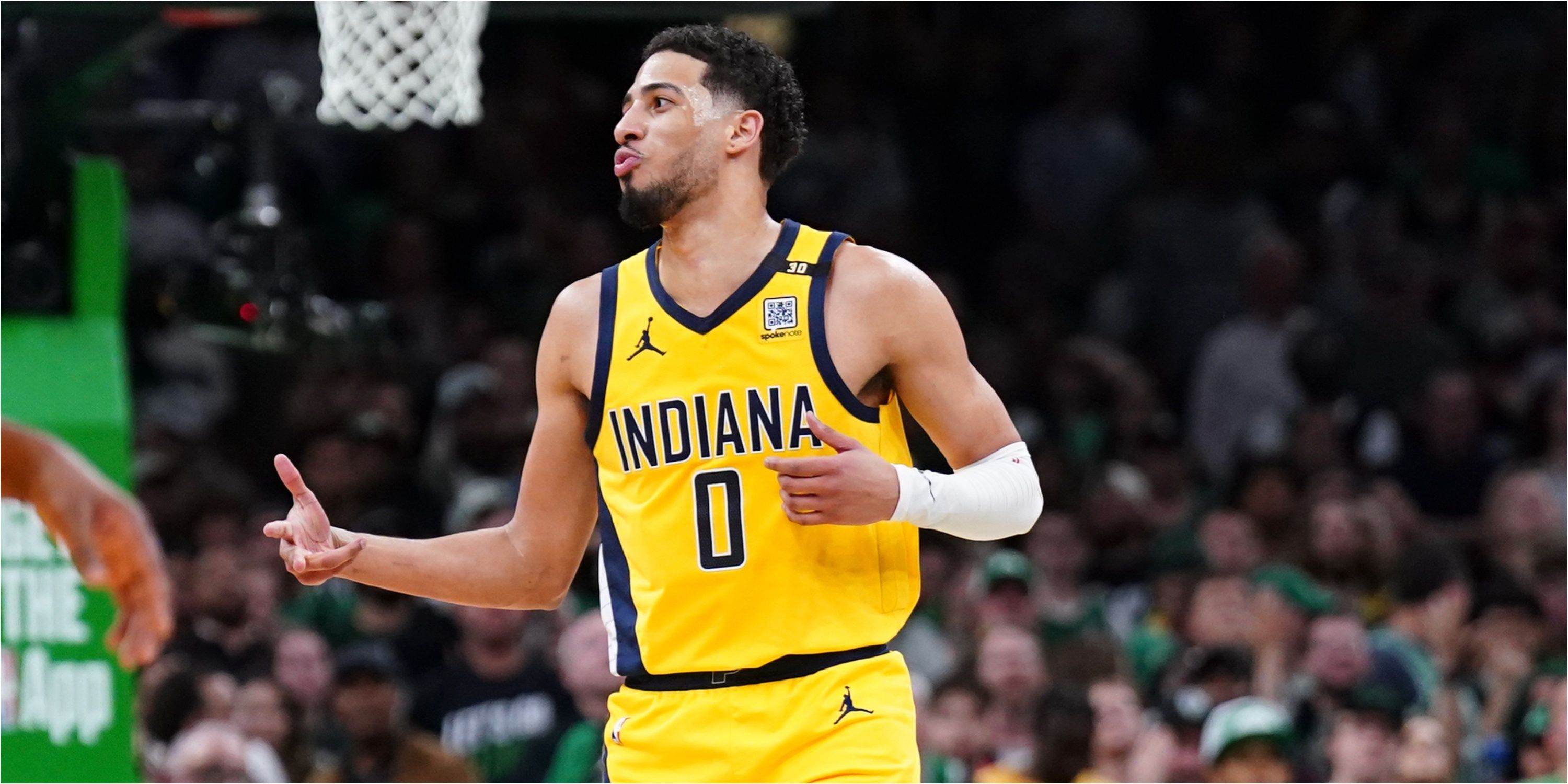 Indiana Pacers point guard Tyrese Haliburton